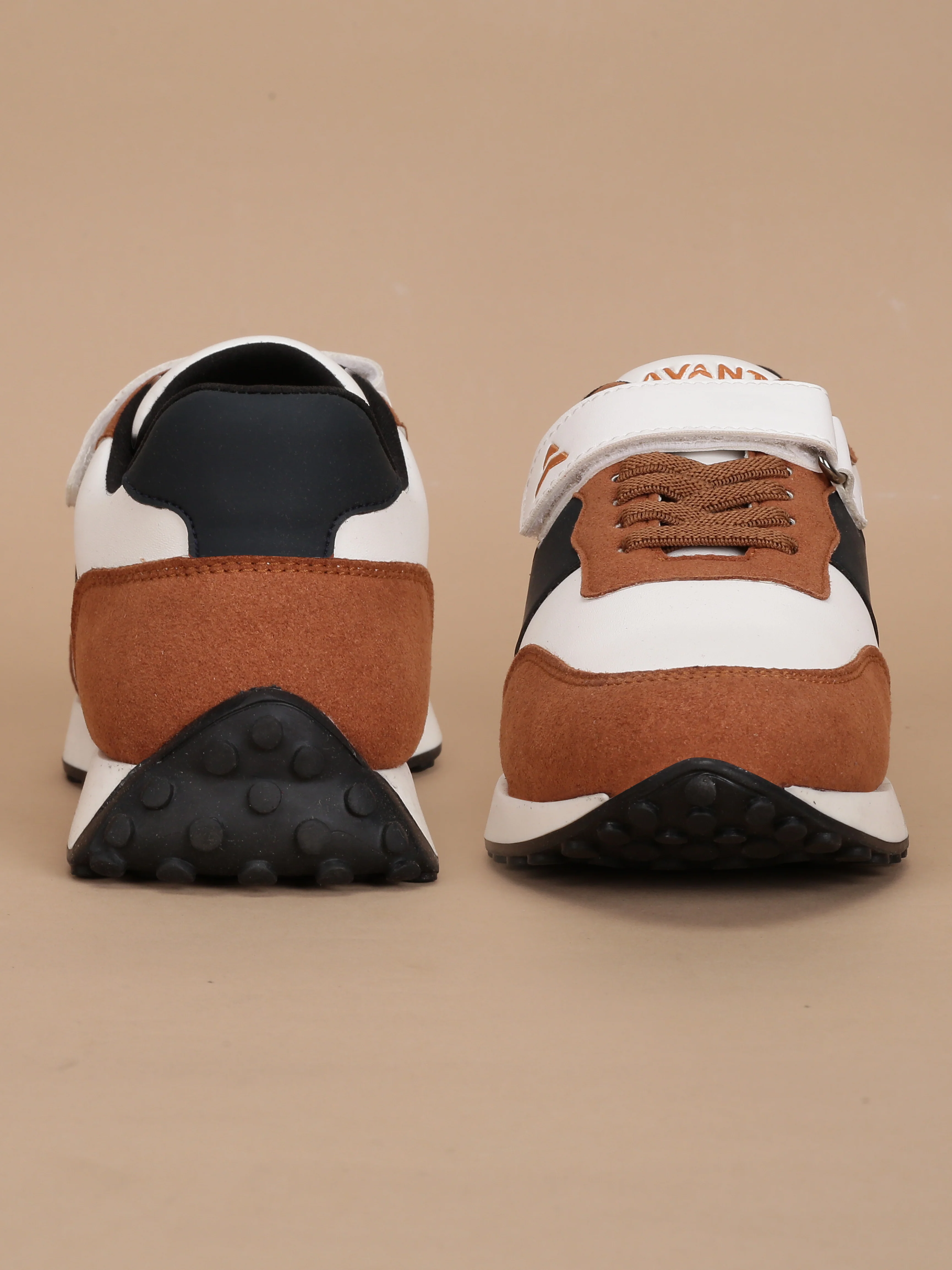 Avant Kids' TrailPals Sneakers - Tan/Navy - Image 6
