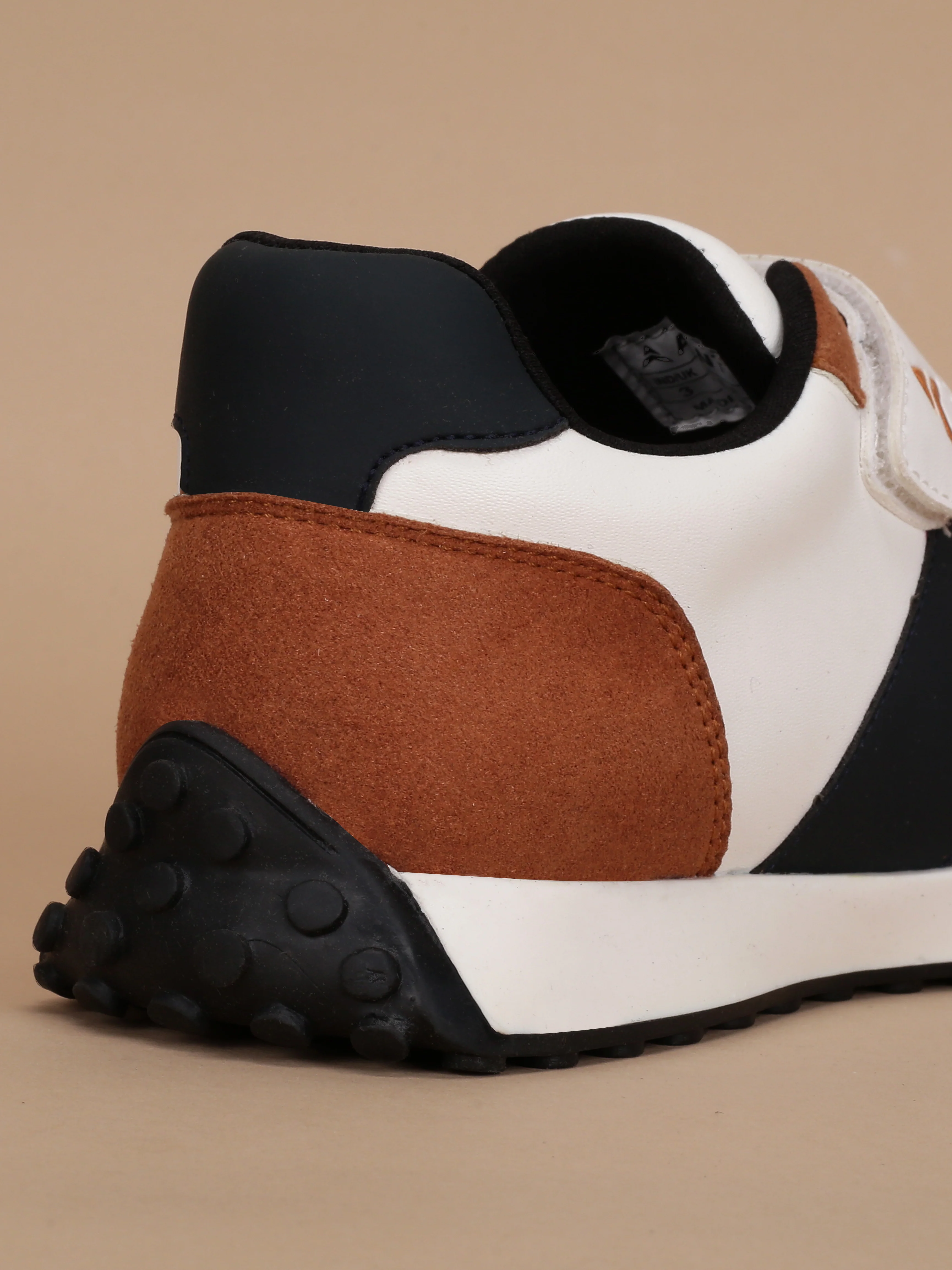 Avant Kids' TrailPals Sneakers - Tan/Navy - Image 9