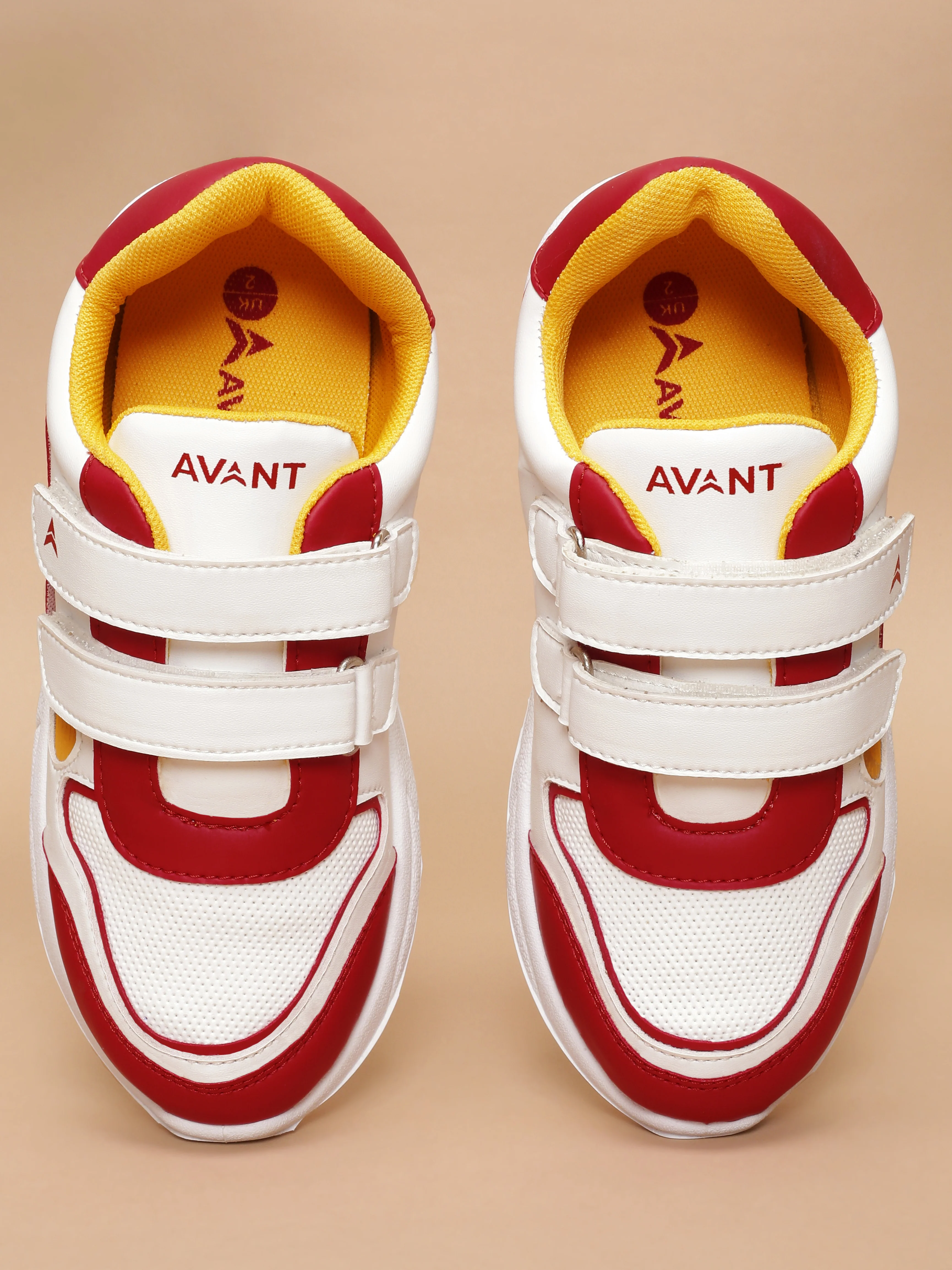 Avant Kids TurboTots Sneaker - White/Red - Image 10