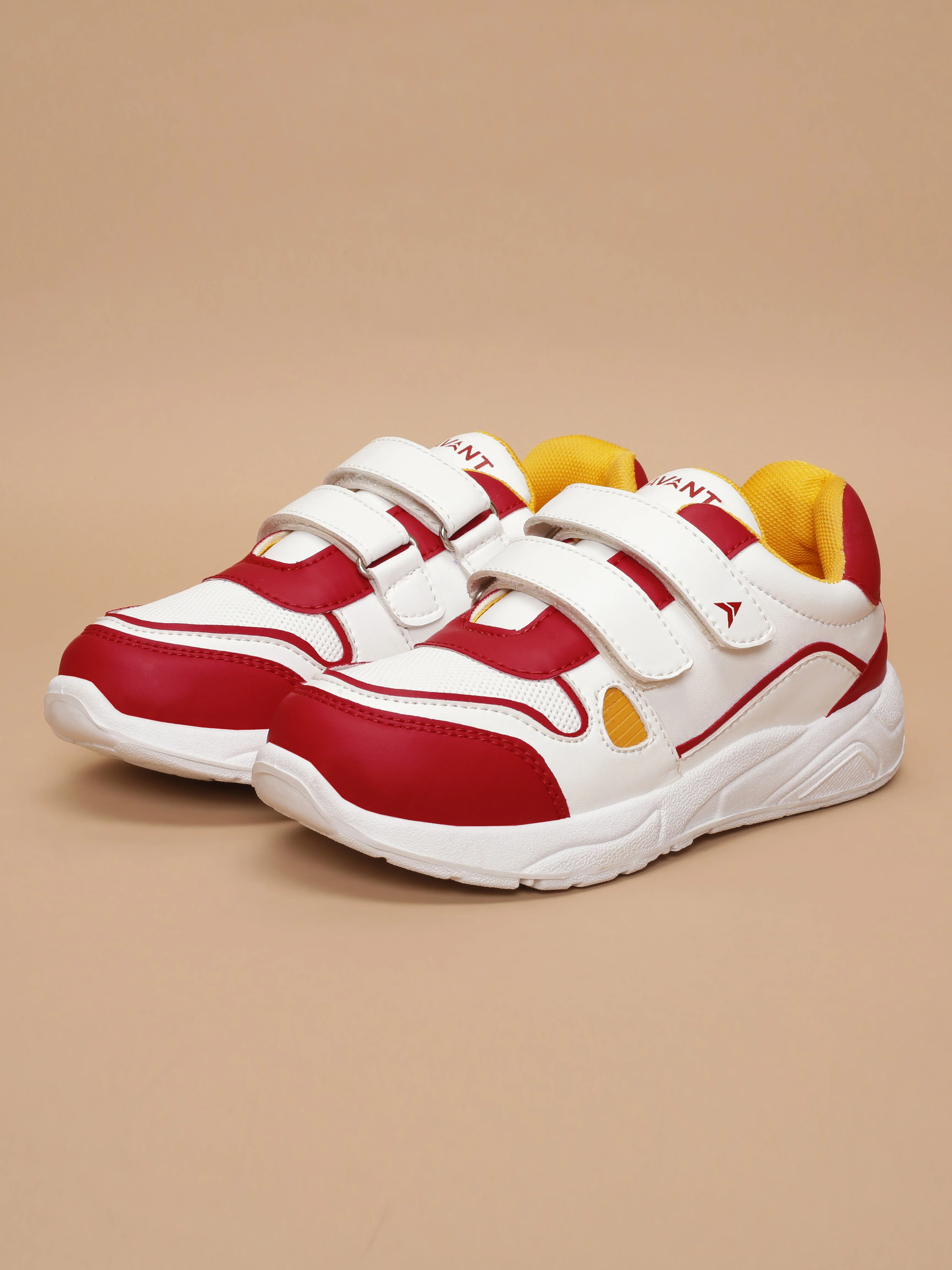 Avant Kids TurboTots Sneaker - White/Red - Image 11