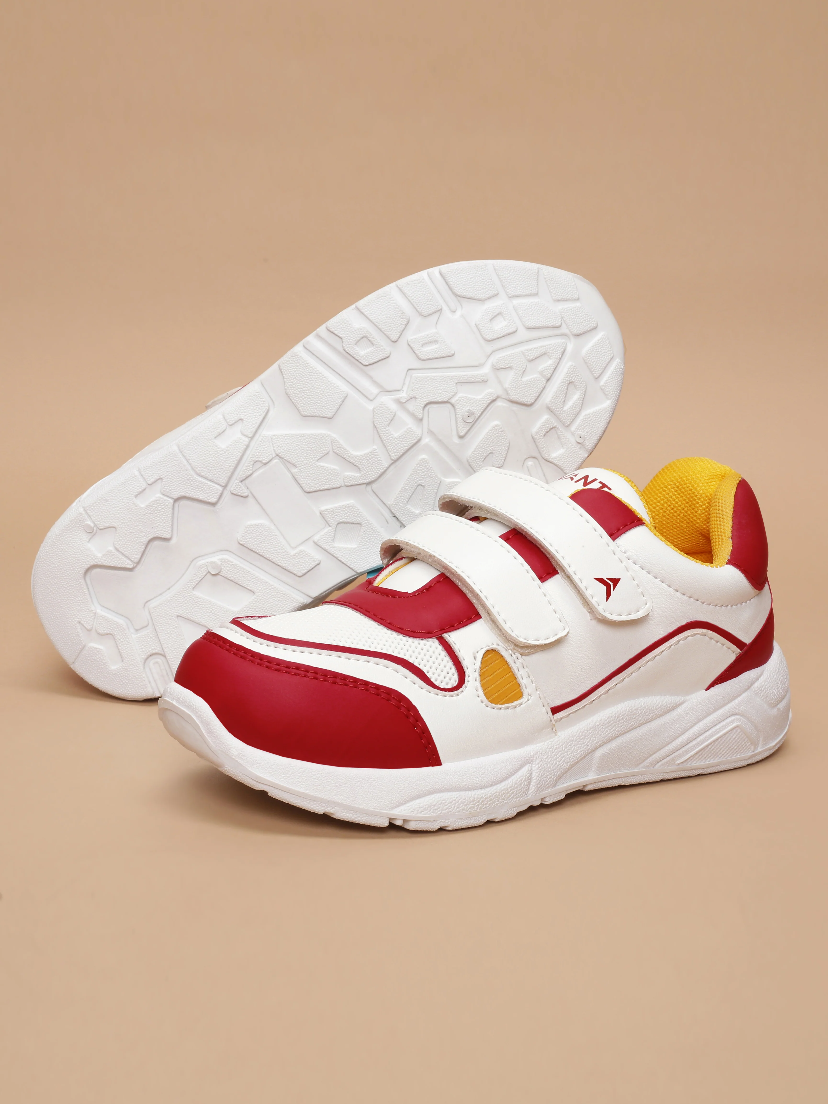 Avant Kids TurboTots Sneaker - White/Red - Image 4