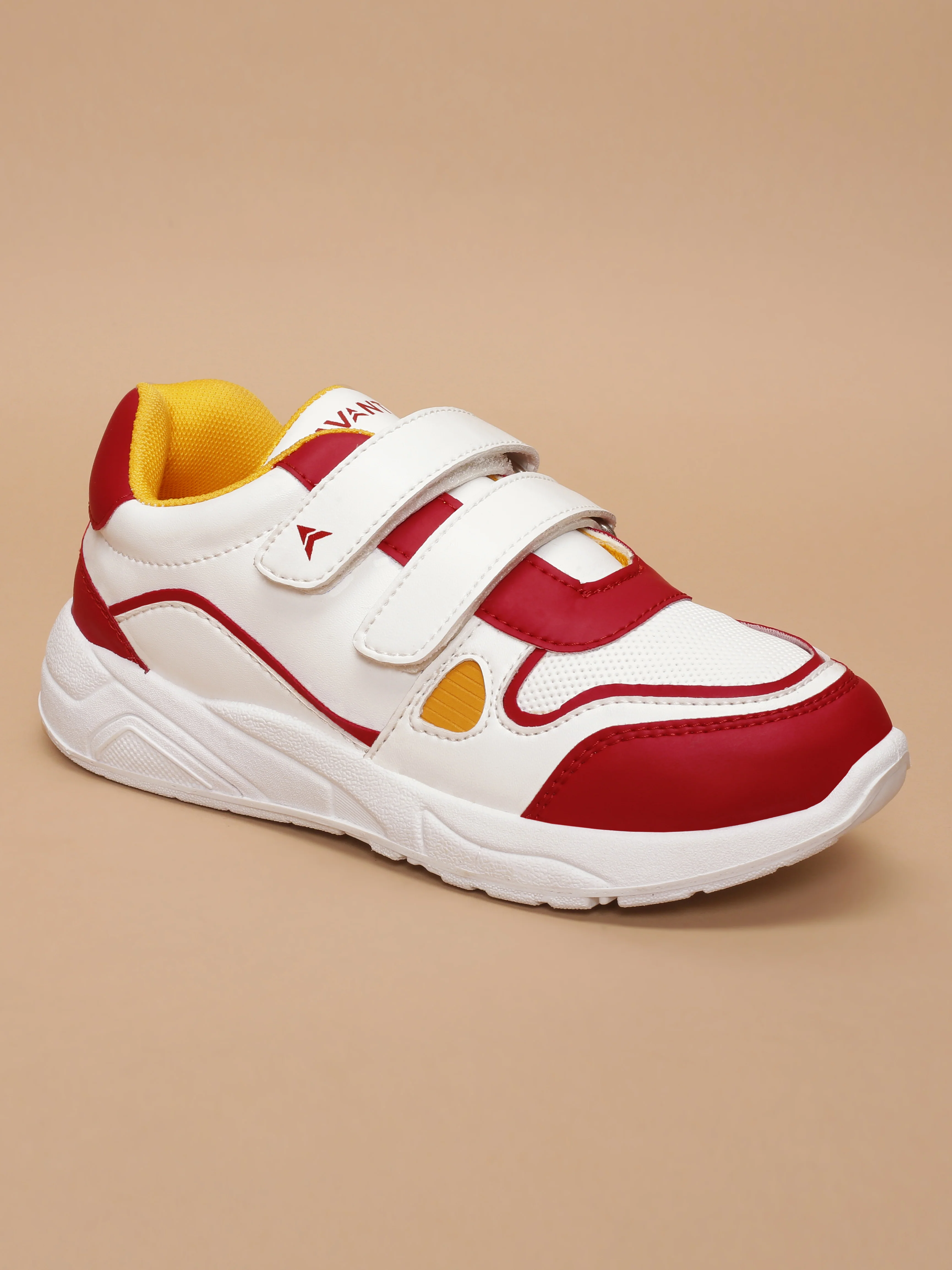 Avant Kids TurboTots Sneaker - White/Red - Image 5