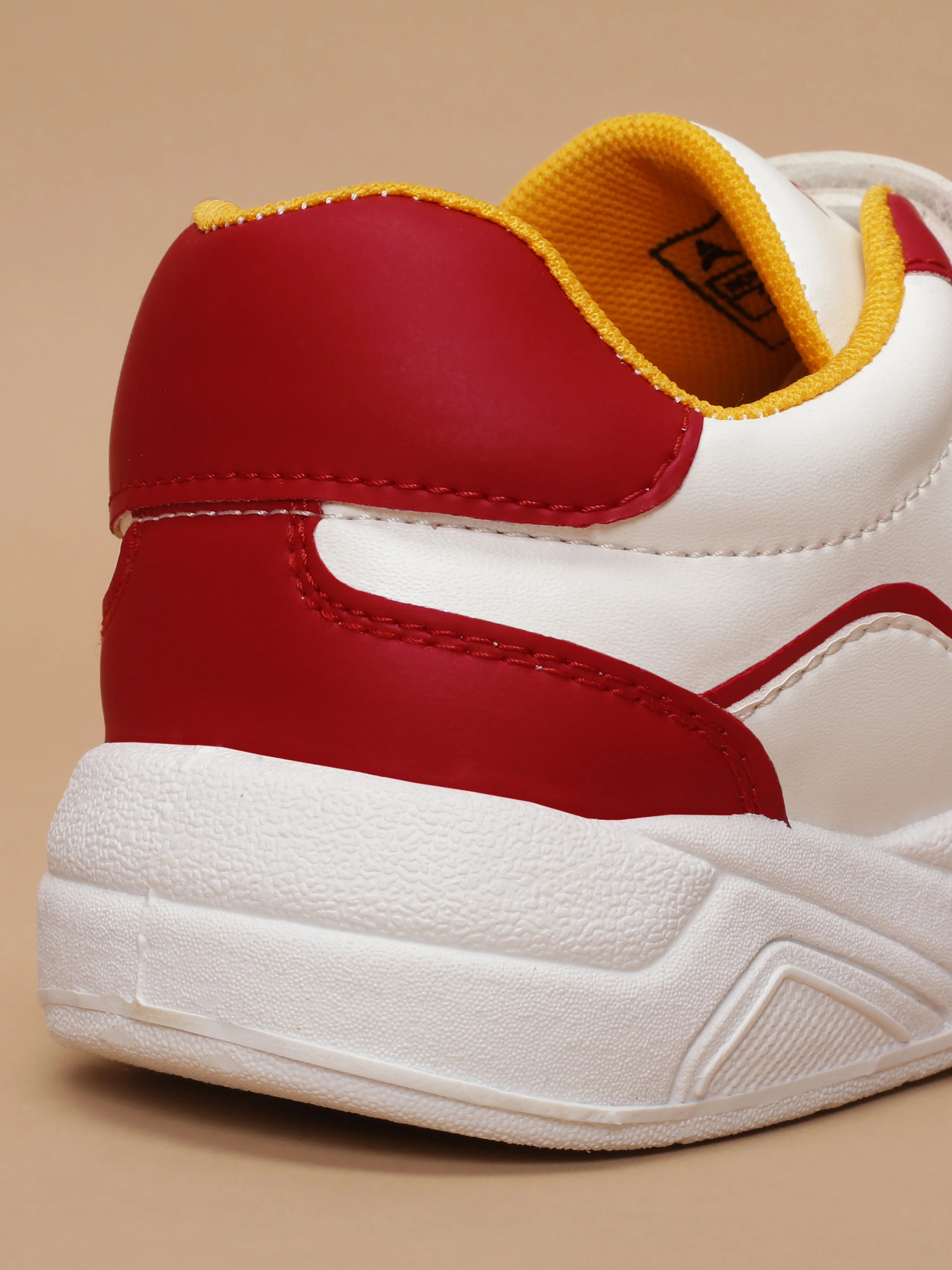 Avant Kids TurboTots Sneaker - White/Red - Image 9