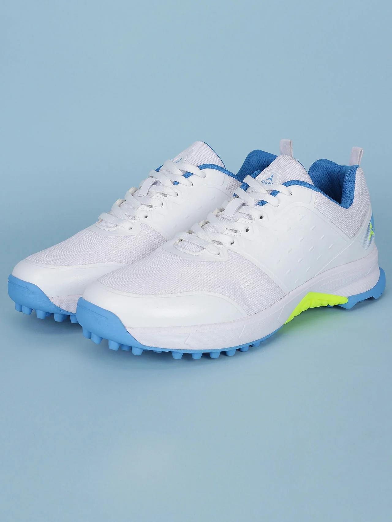Avant Men's Active Force Cricket Shoes - White/Teal - Image 5