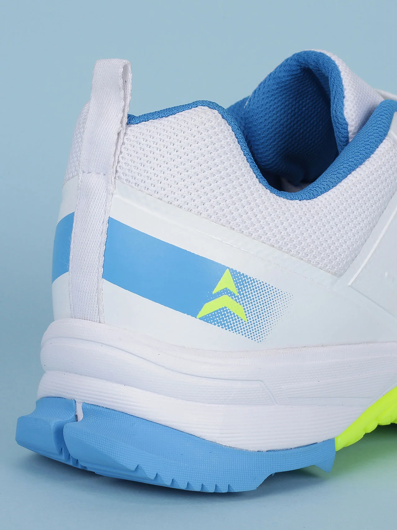 Avant Men's Active Force Cricket Shoes - White/Teal - Image 9