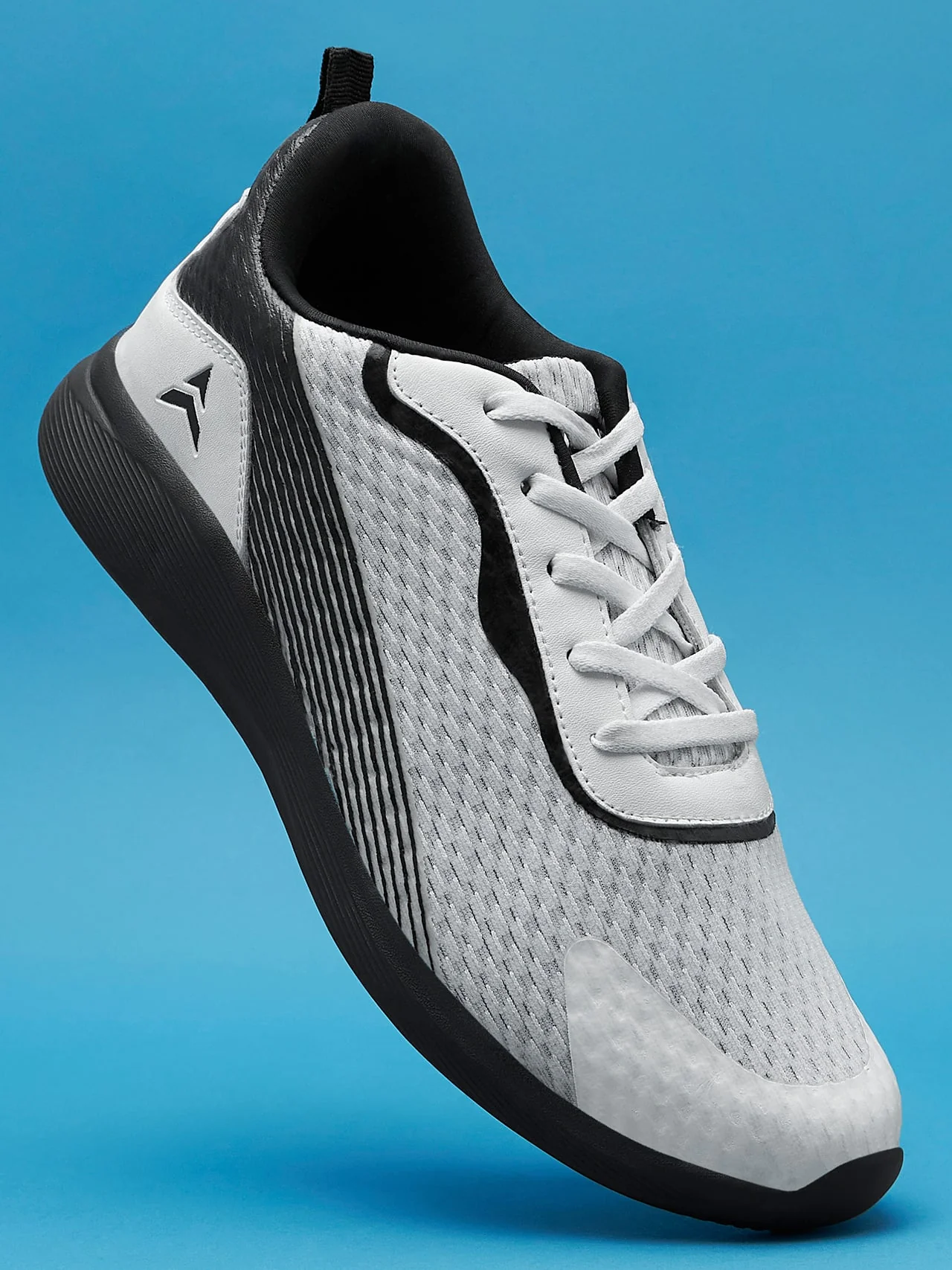 Avant Men's Alpha Sports Shoes-White/Black - Image 4