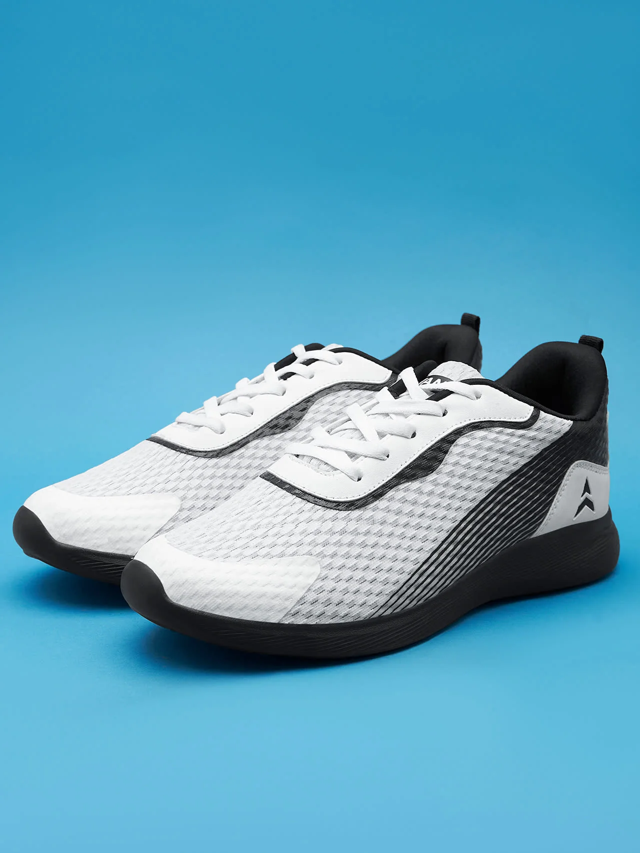 Avant Men's Alpha Sports Shoes-White/Black - Image 5
