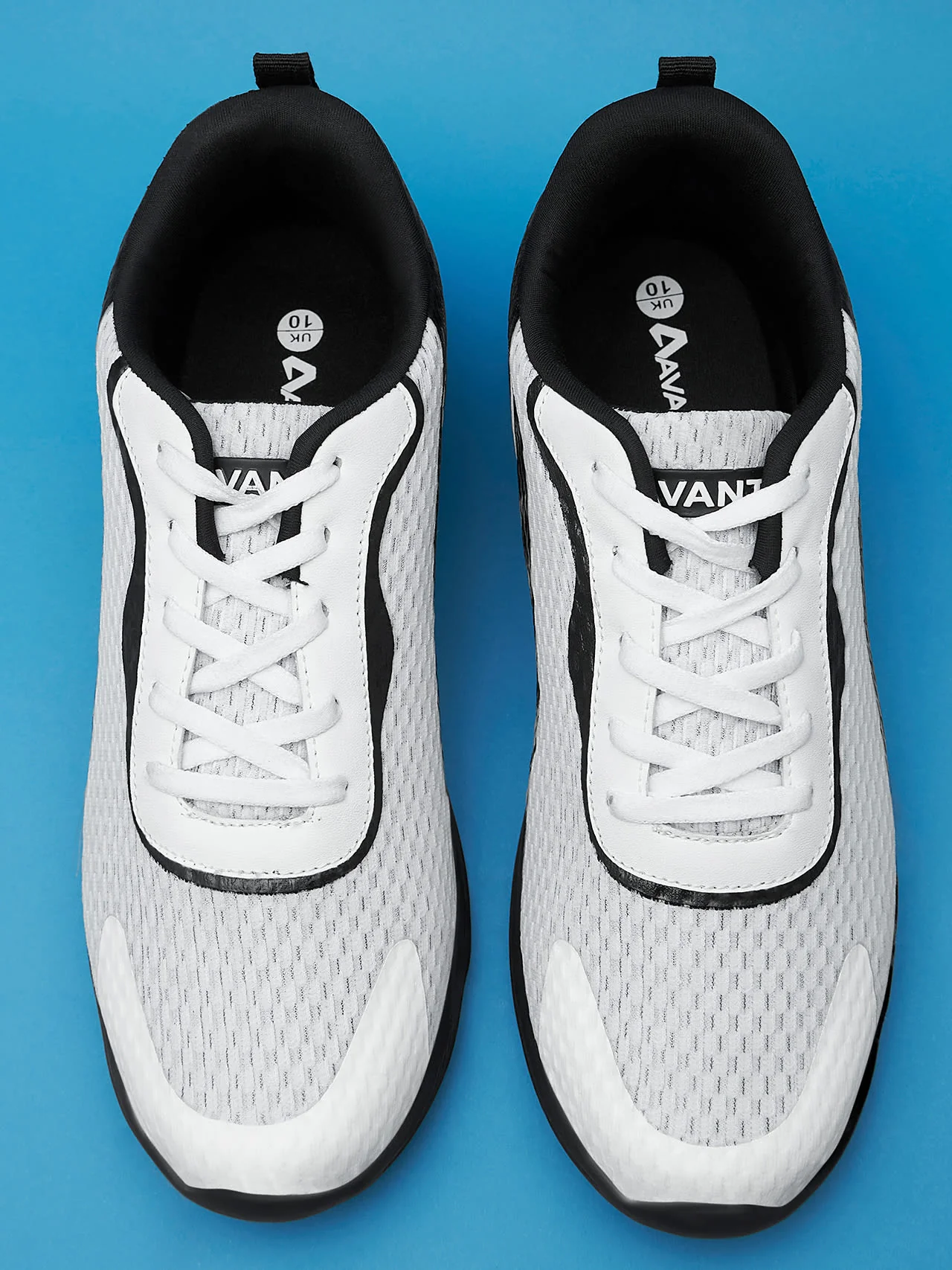 Avant Men's Alpha Sports Shoes-White/Black - Image 7