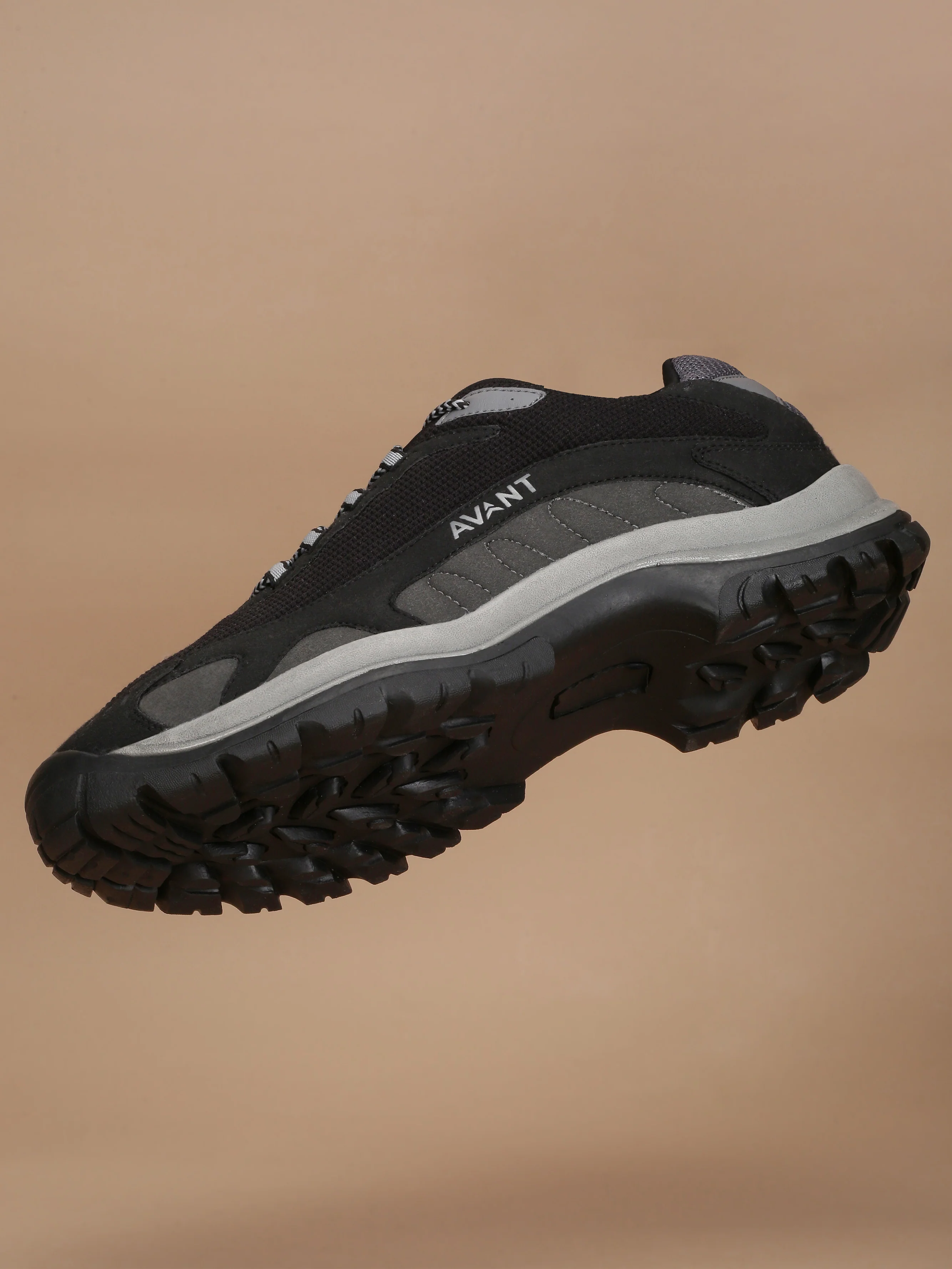 Avant Men's Atlas Walker Outdoor Shoes - Black/Grey - Image 10