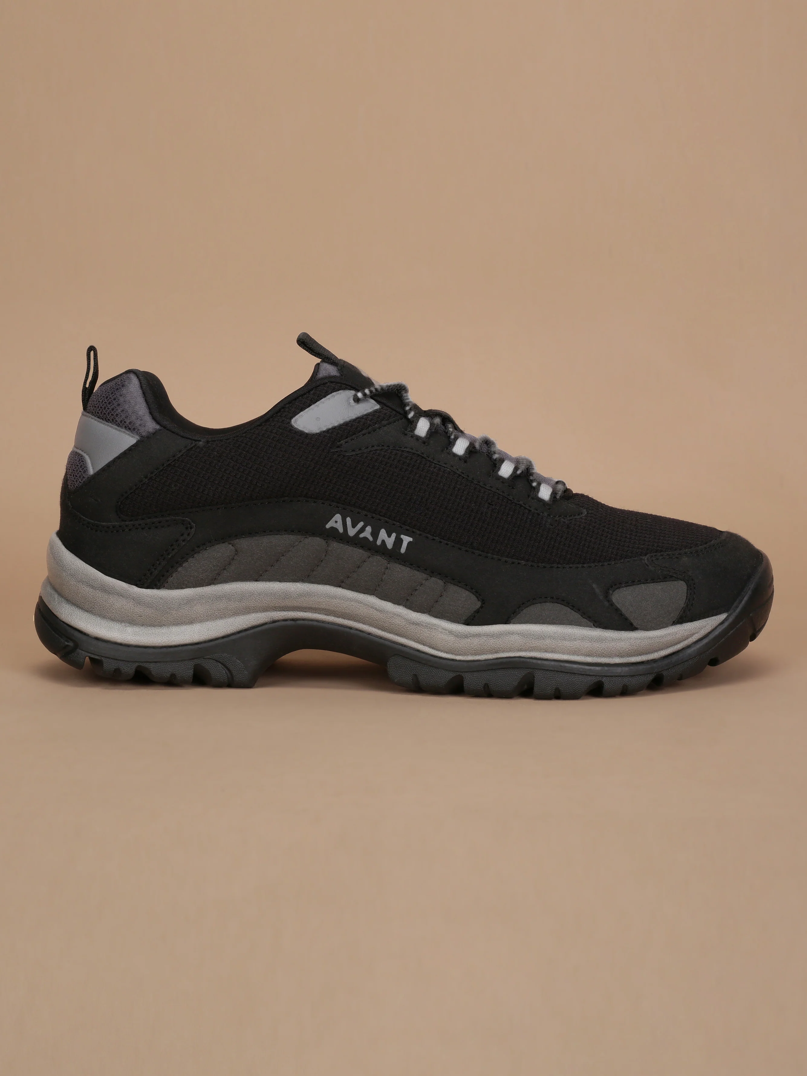 Avant Men's Atlas Walker Outdoor Shoes - Black/Grey - Image 3