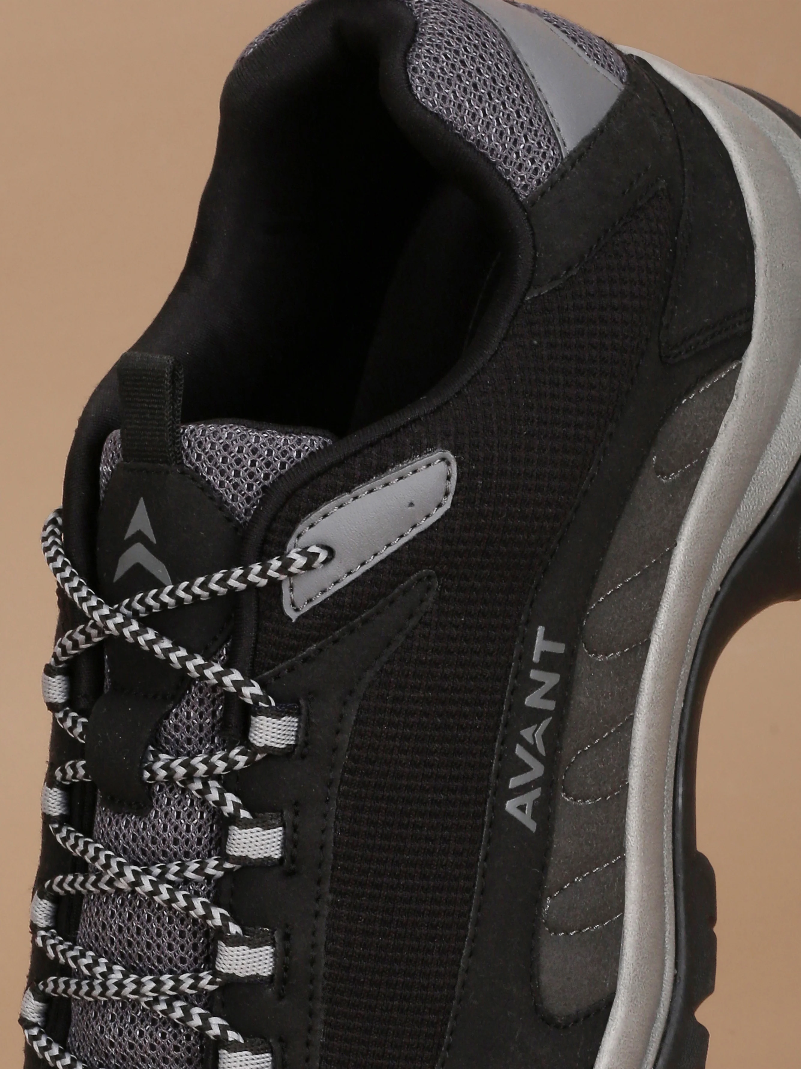 Avant Men's Atlas Walker Outdoor Shoes - Black/Grey - Image 6