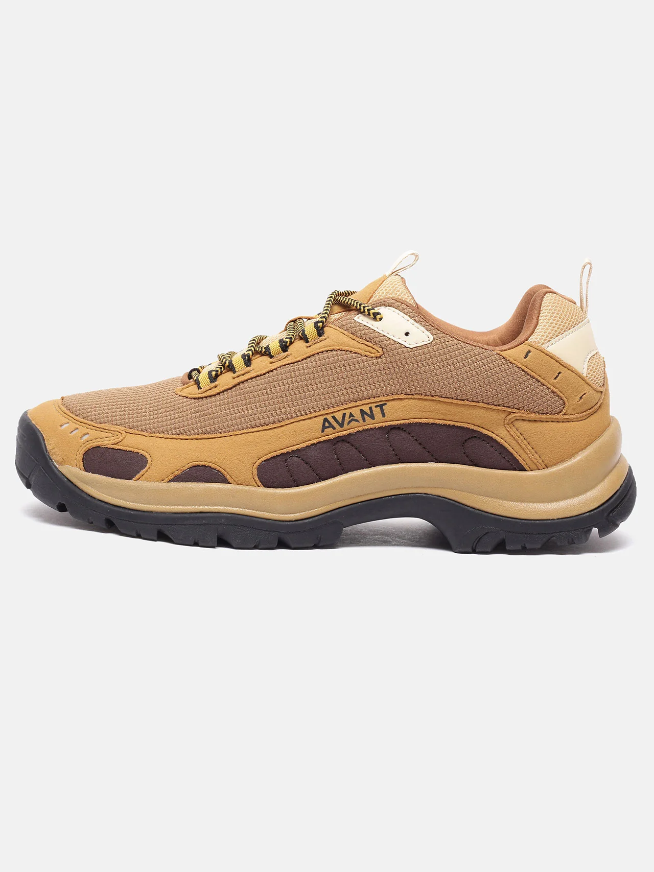 Avant Men's Atlas Walker Outdoor Shoes - Mustard - Image 2