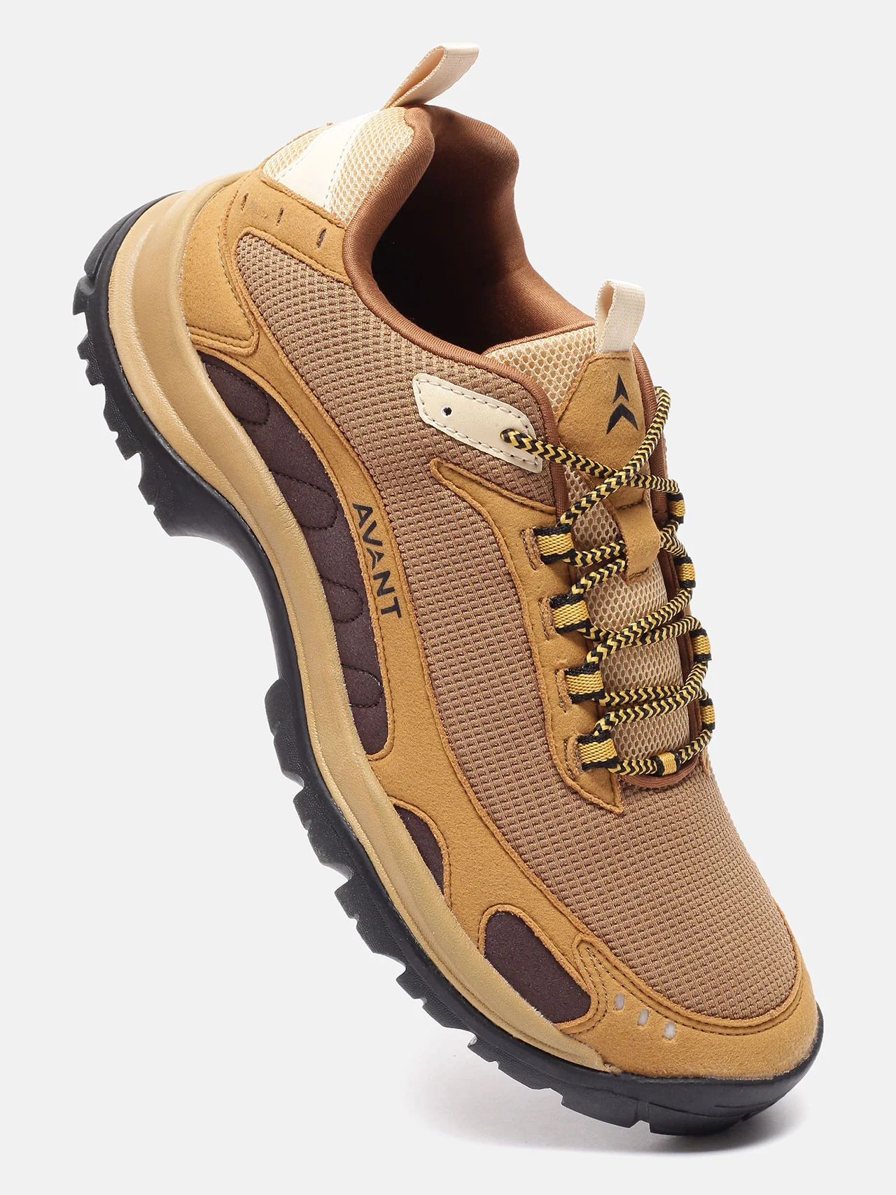 Avant Men's Atlas Walker Outdoor Shoes - Mustard - Image 3