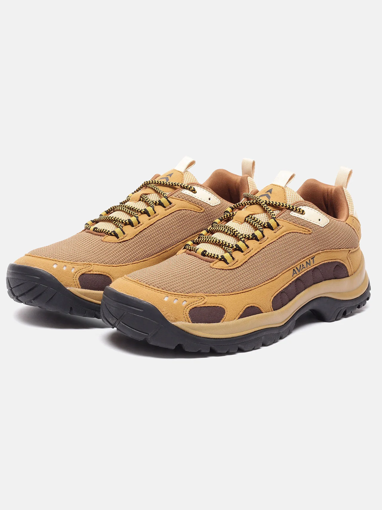 Avant Men's Atlas Walker Outdoor Shoes - Mustard - Image 4