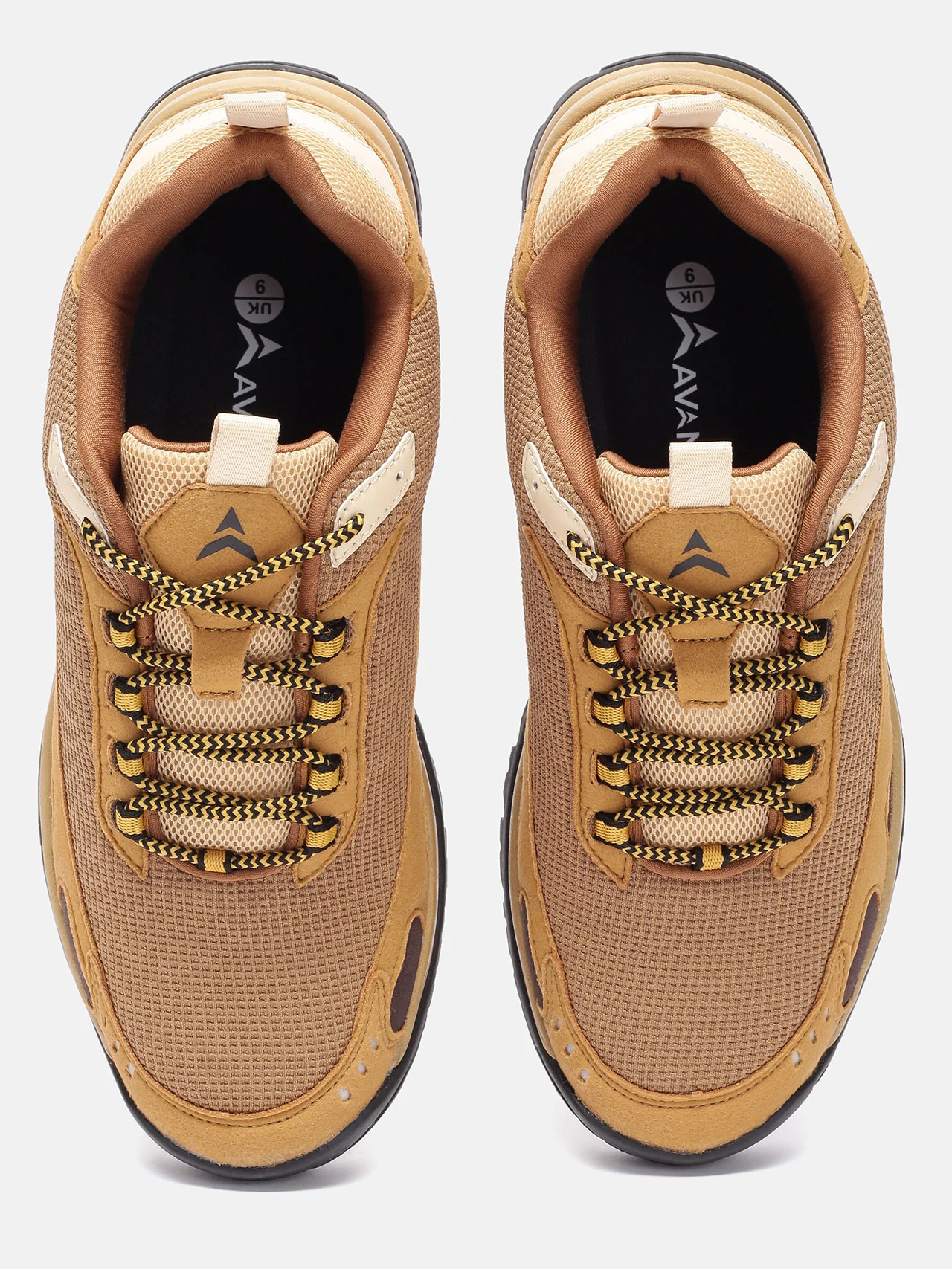 Avant Men's Atlas Walker Outdoor Shoes - Mustard - Image 6