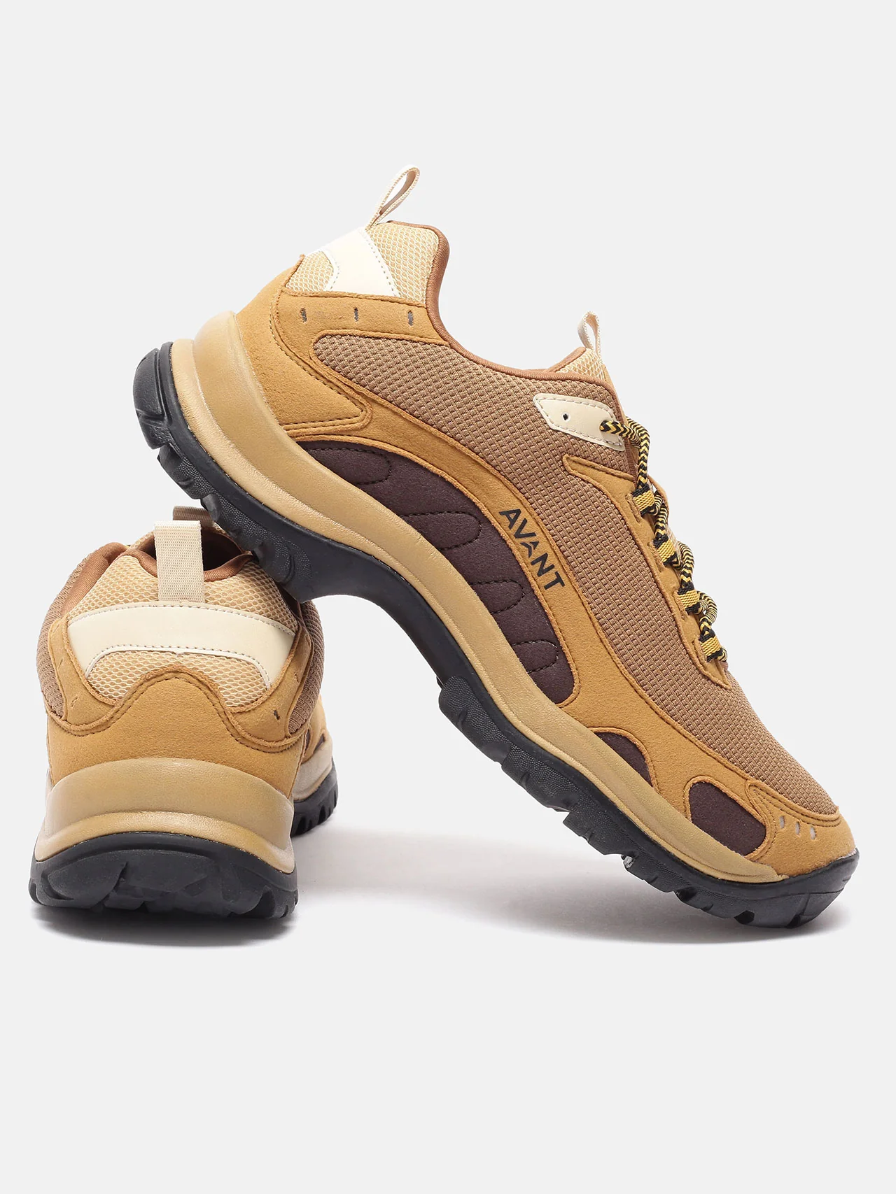 Avant Men's Atlas Walker Outdoor Shoes - Mustard - Image 7