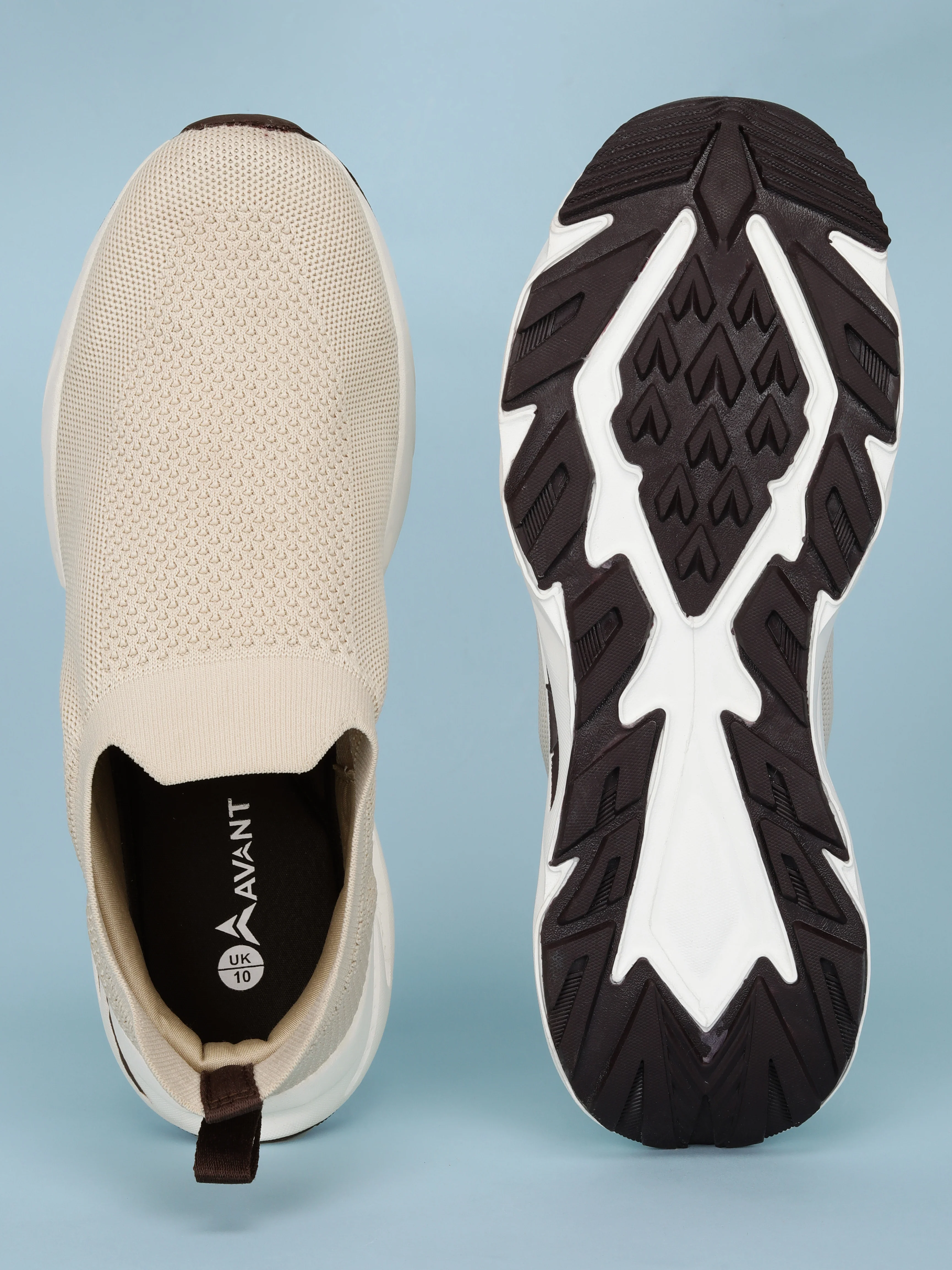 Avant Men's Axen Walking Shoes - Beige - Image 4