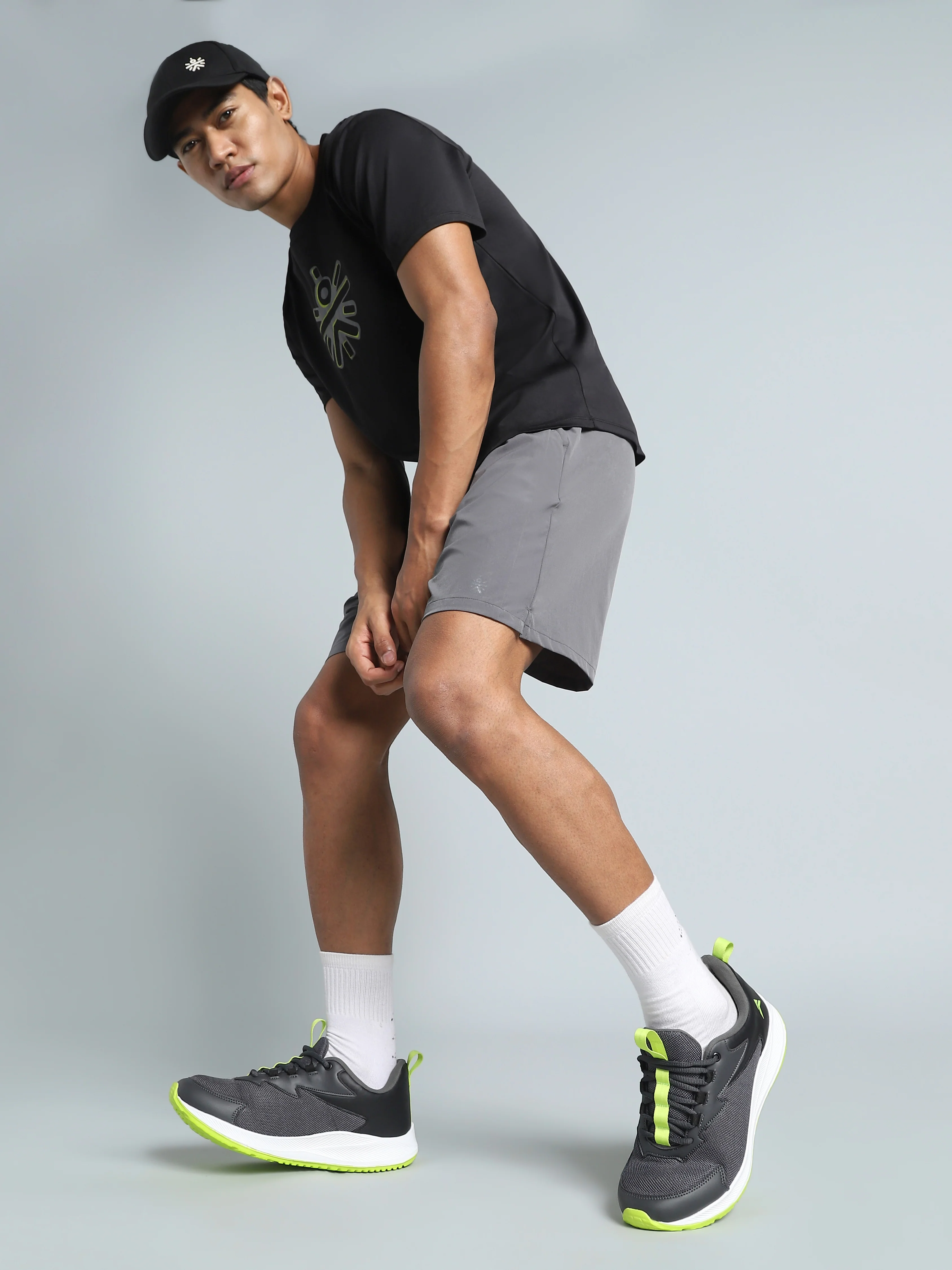 Avant Men's Axion Walking Shoes - Black/Grey - Image 2