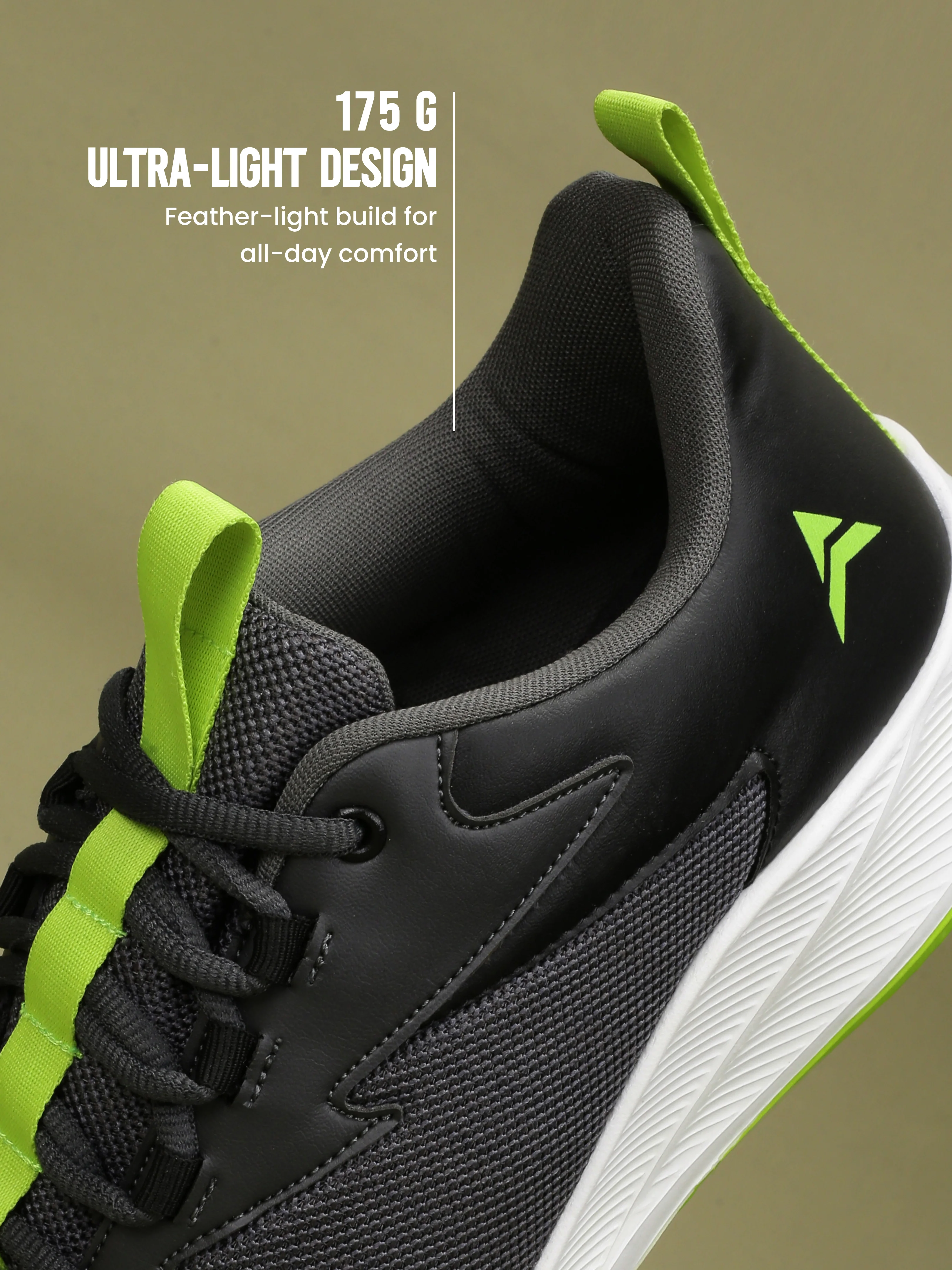 Avant Men's Axion Walking Shoes - Black/Grey - Image 5