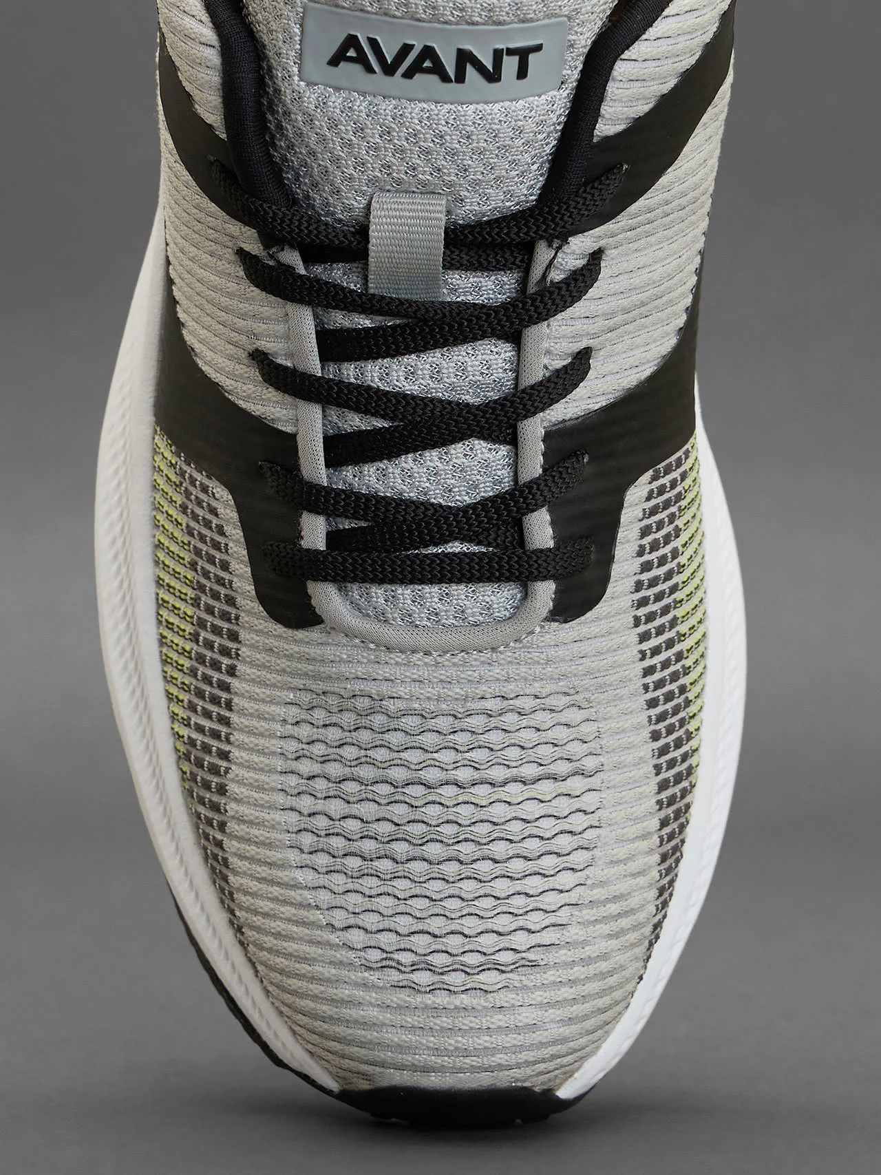 Avant Men's Boat Running shoes-Grey/Black - Image 5