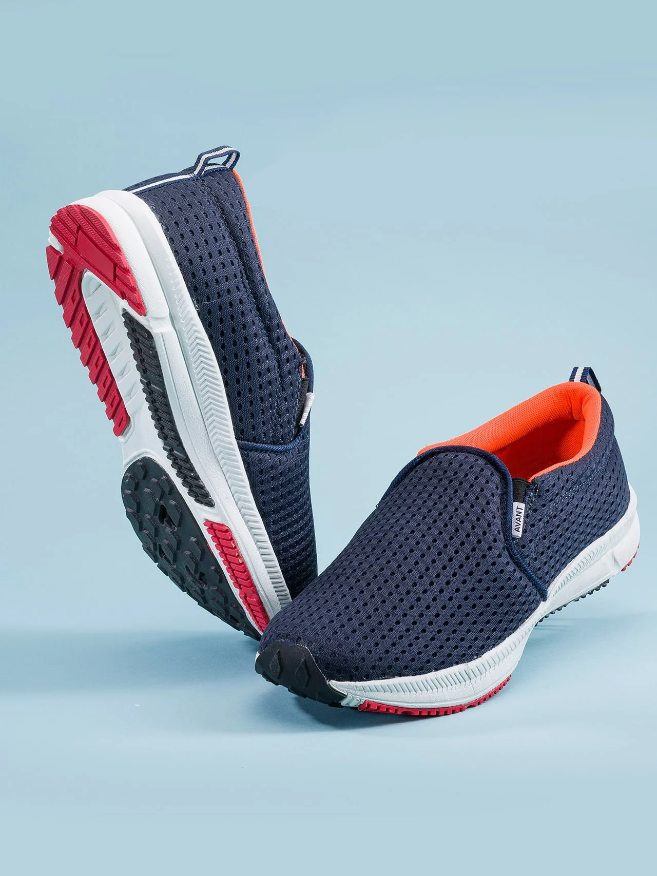 Avant Men's Bolt Slip-On Training Shoes - Navy Blue - Image 2