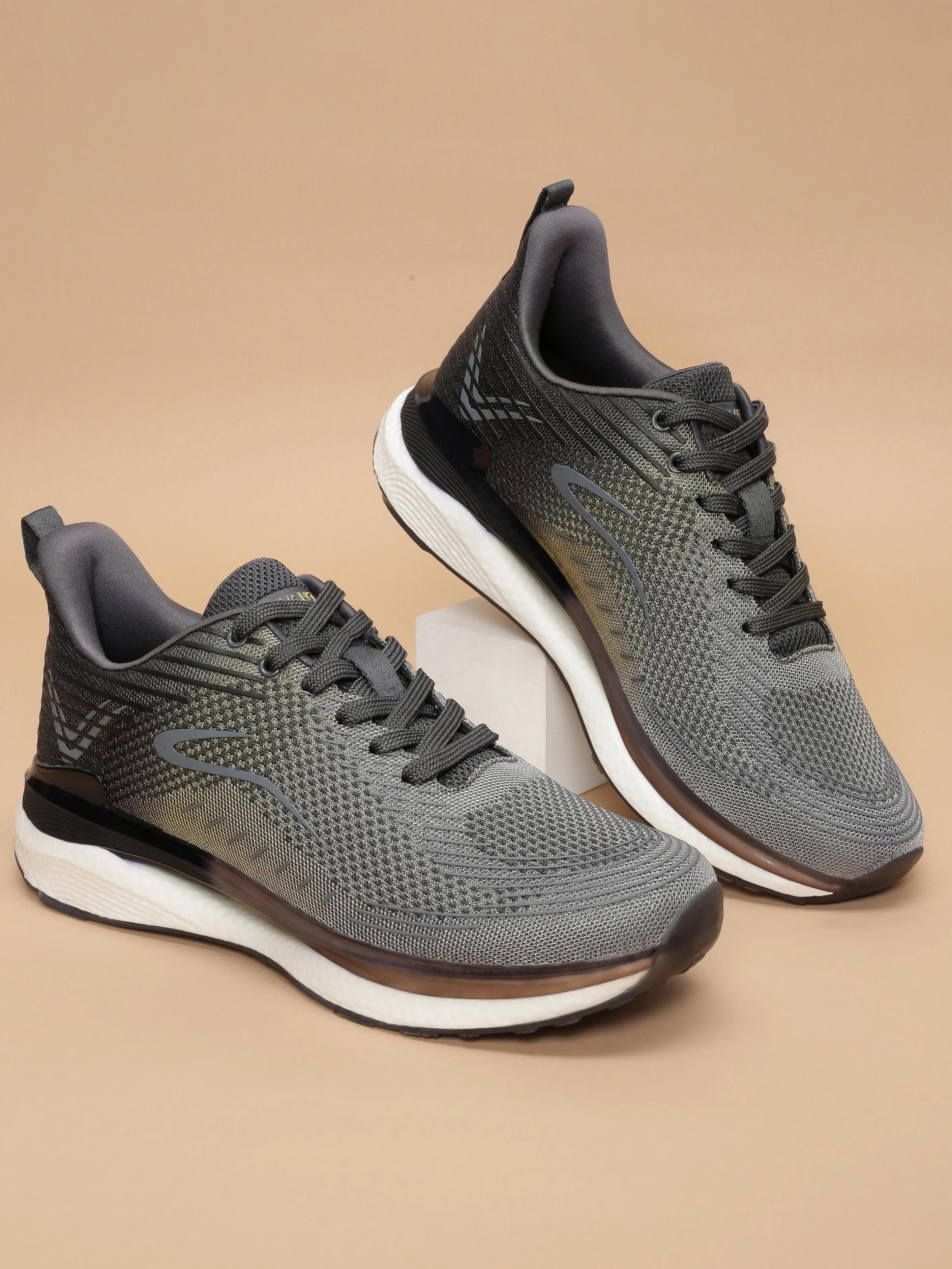 Avant Men's BounceMax Walking Shoes - D.Grey - Image 2