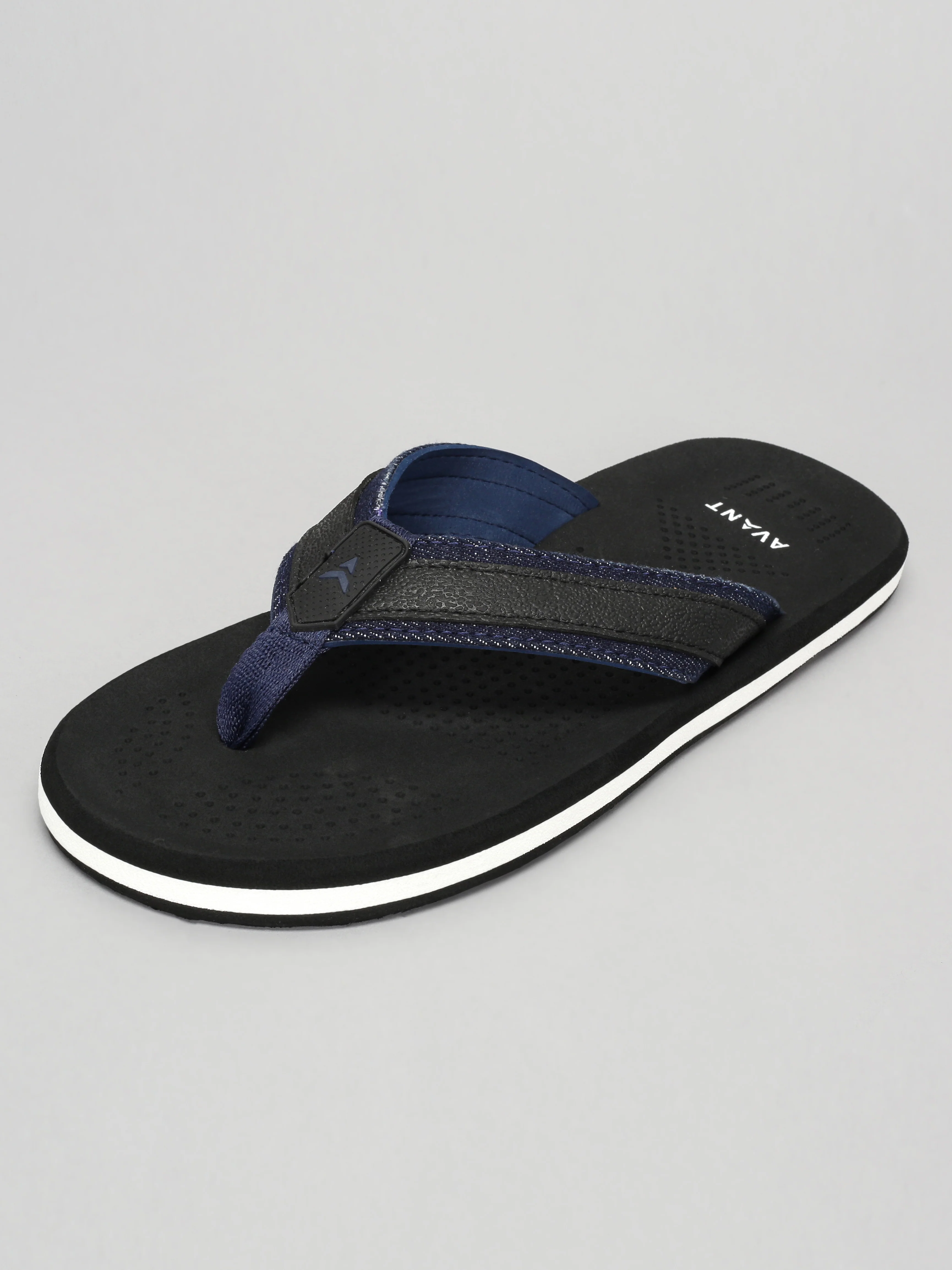 Avant Men's Brook Flip Flops - Black/Olive - Image 3