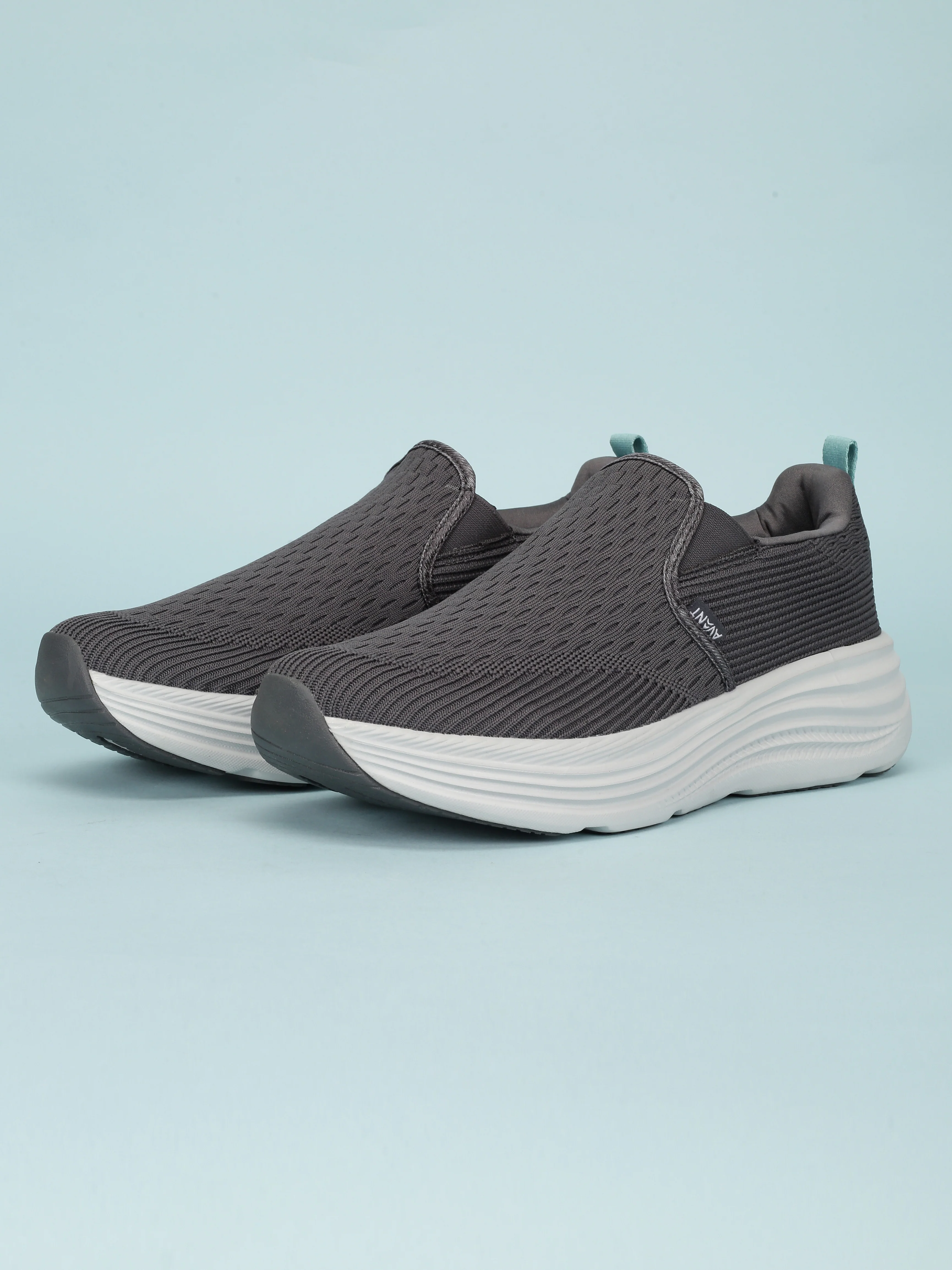 Avant Men's CityStride Slip-On Walking Shoes - D.Grey - Image 11