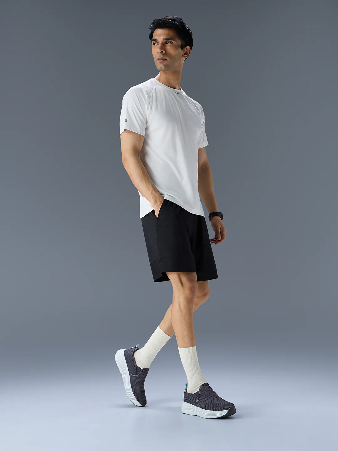 Avant Men's CityStride Slip-On Walking Shoes - D.Grey - Image 2