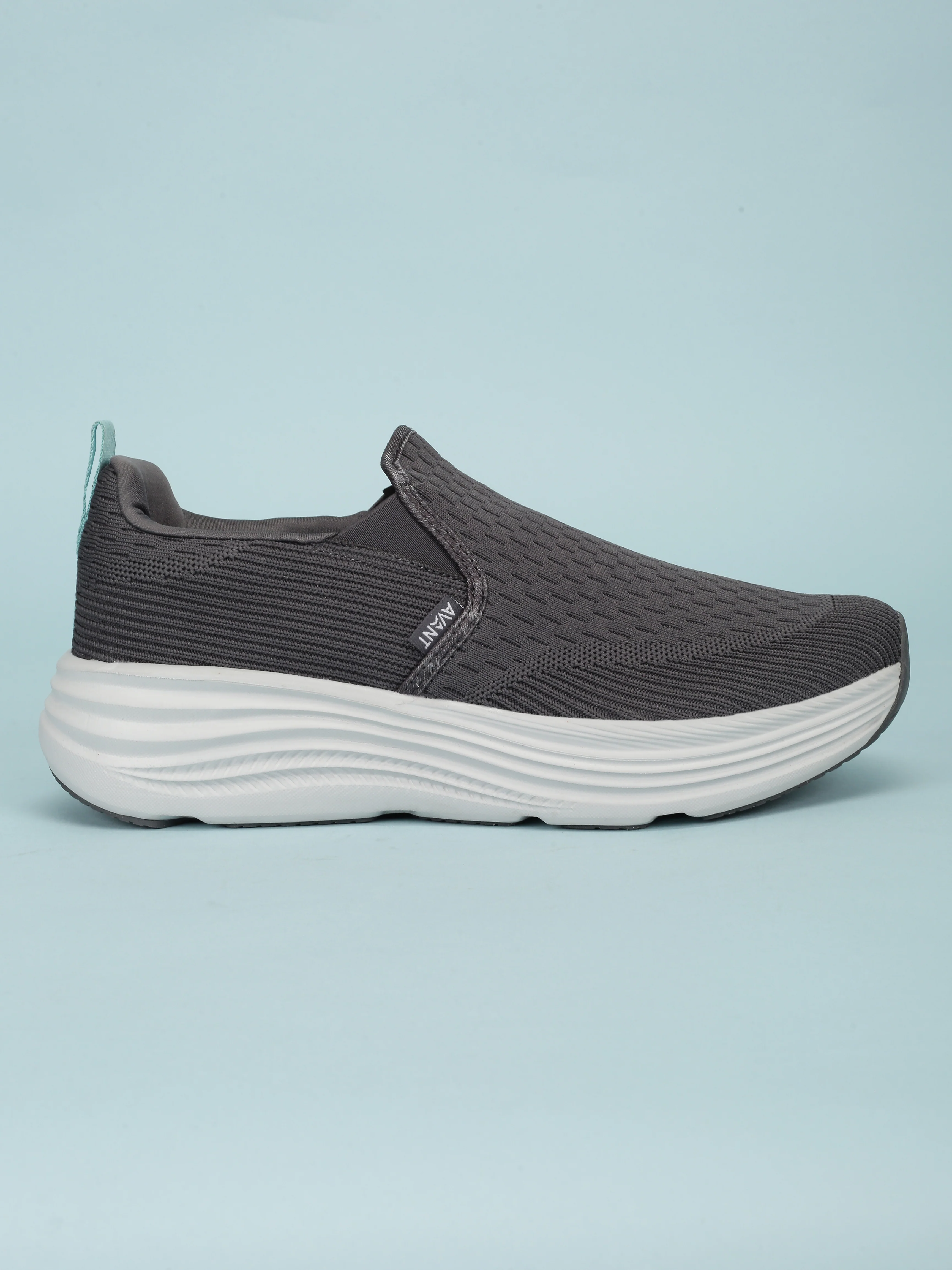 Avant Men's CityStride Slip-On Walking Shoes - D.Grey - Image 3