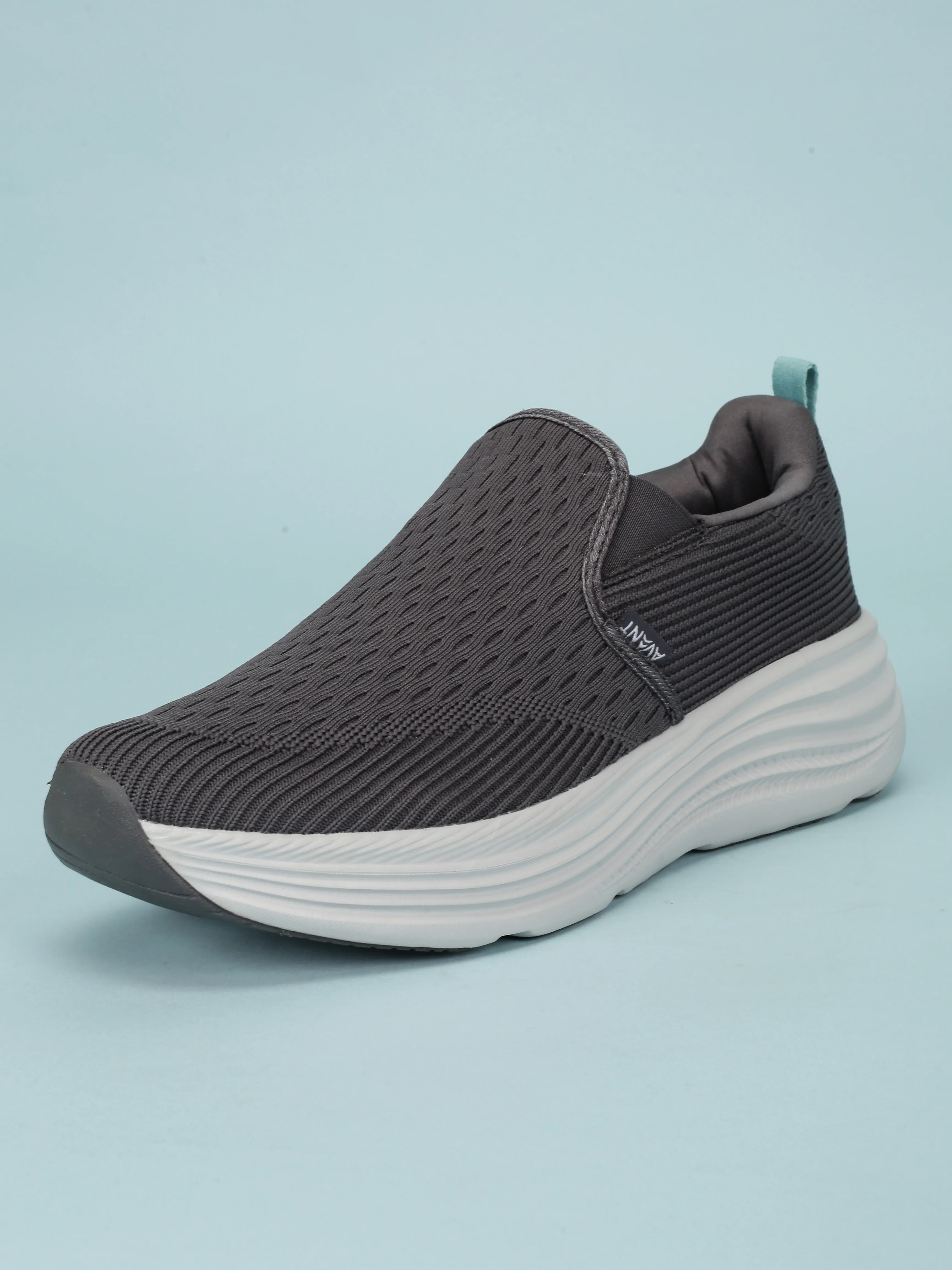 Avant Men's CityStride Slip-On Walking Shoes - D.Grey - Image 4