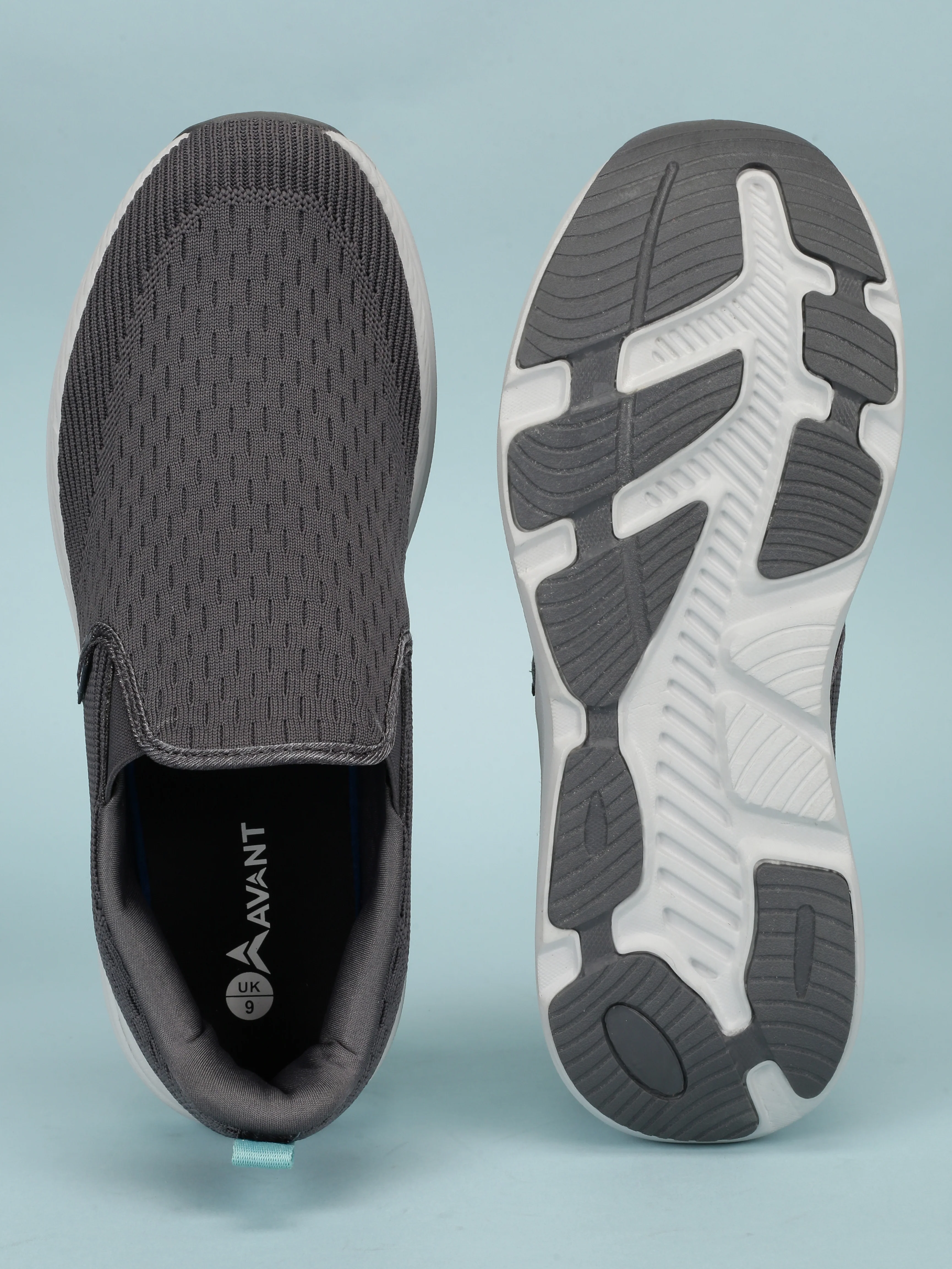 Avant Men's CityStride Slip-On Walking Shoes - D.Grey - Image 9