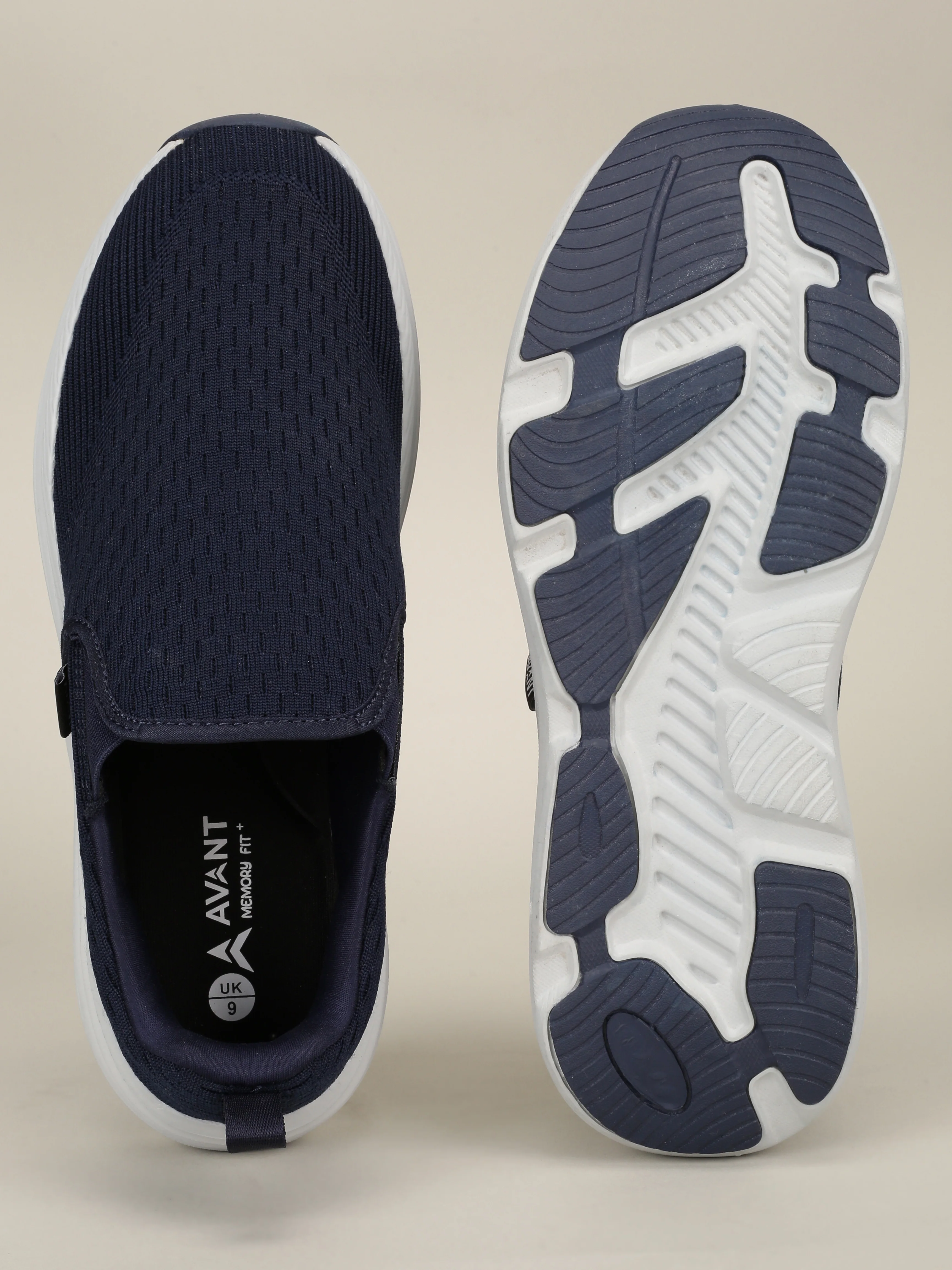 Avant Men's CityStride Walking Shoes - Navy Blue - Image 8