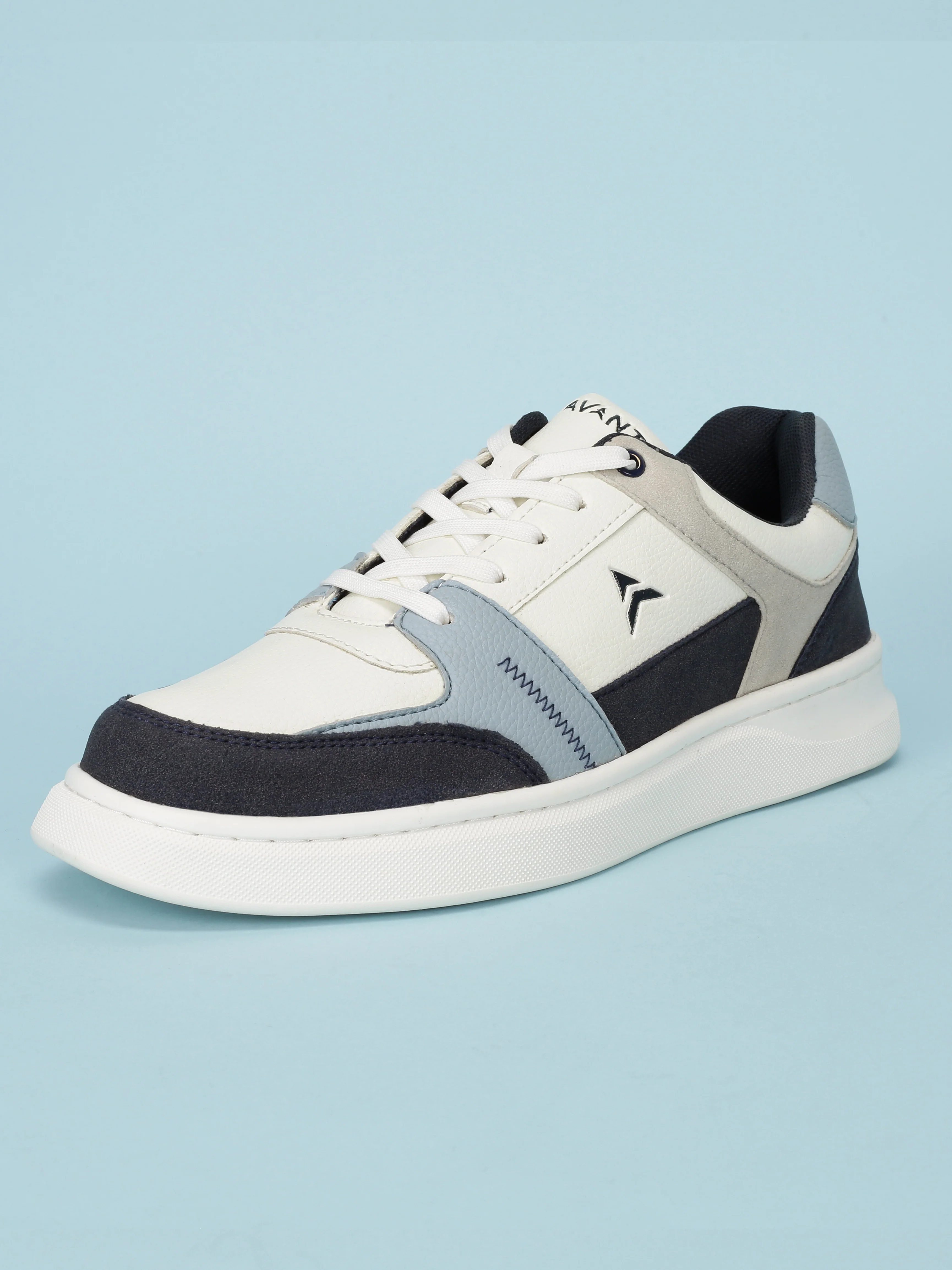 Avant Men's Cobalt Casual Sneakers - White - Image 3