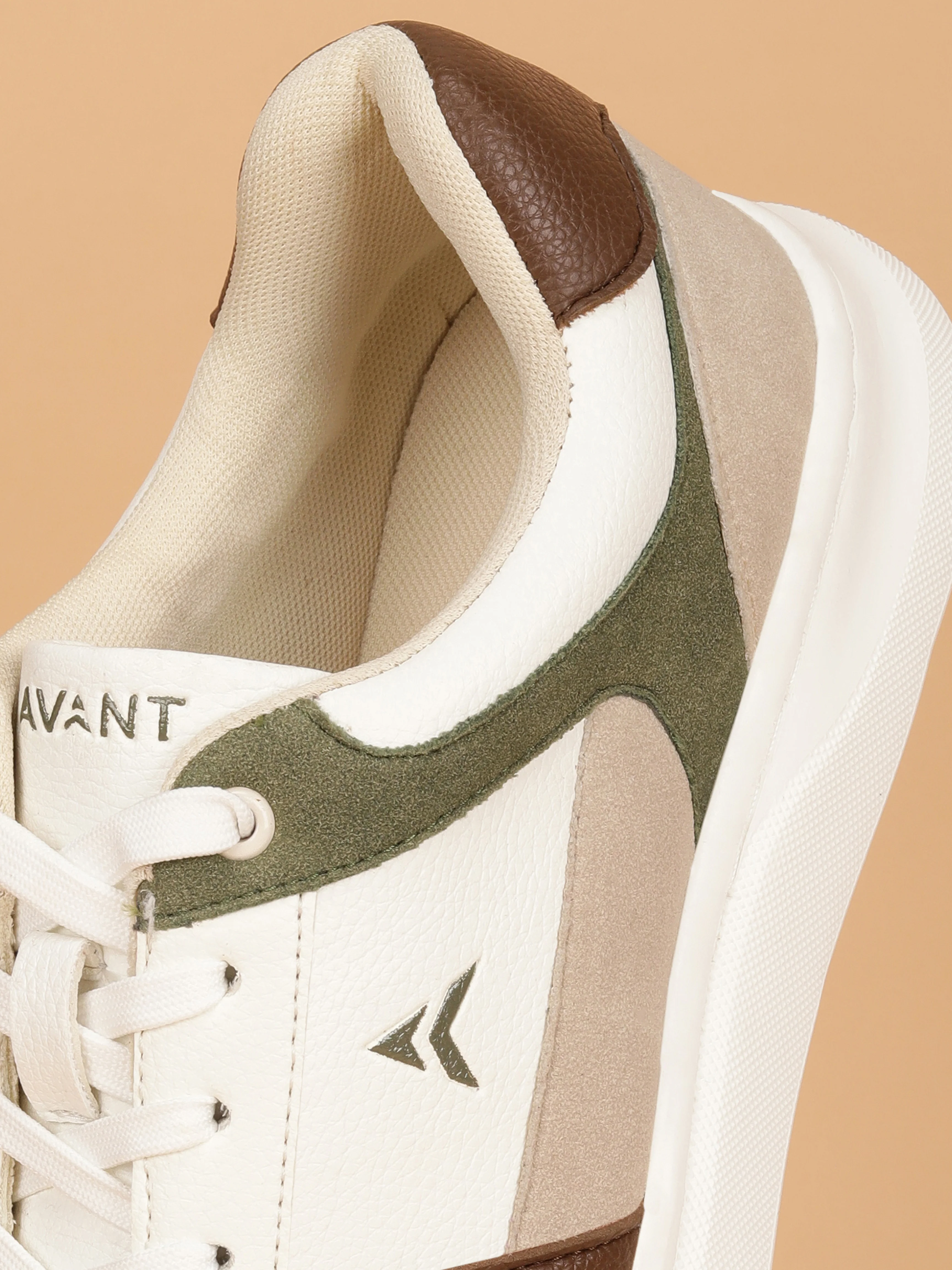 Avant Men's Cobalt Casual Sneakers - Beige - Image 6