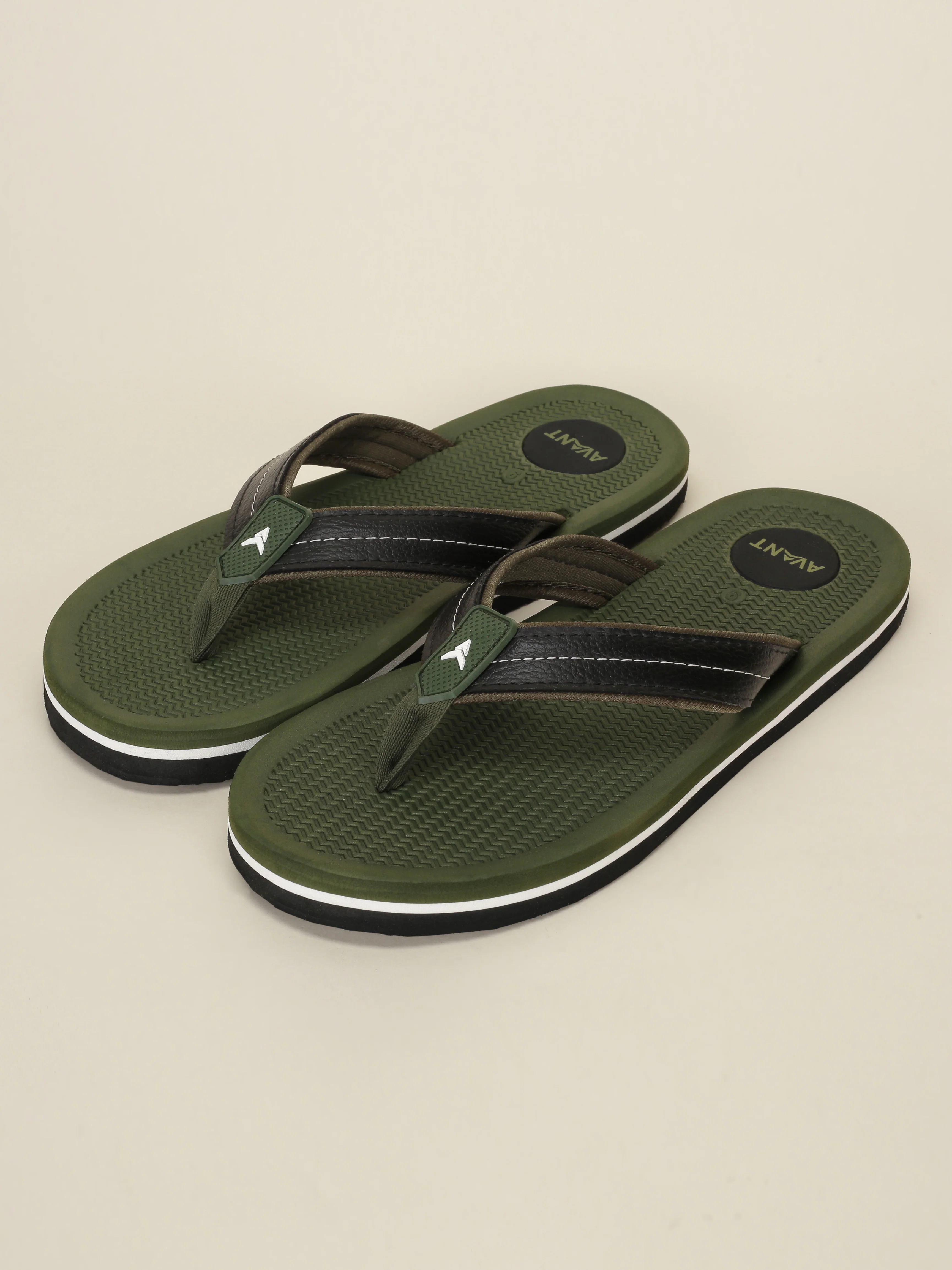 Avant Men's ComfortWalk Flip Flops - Green - Image 8