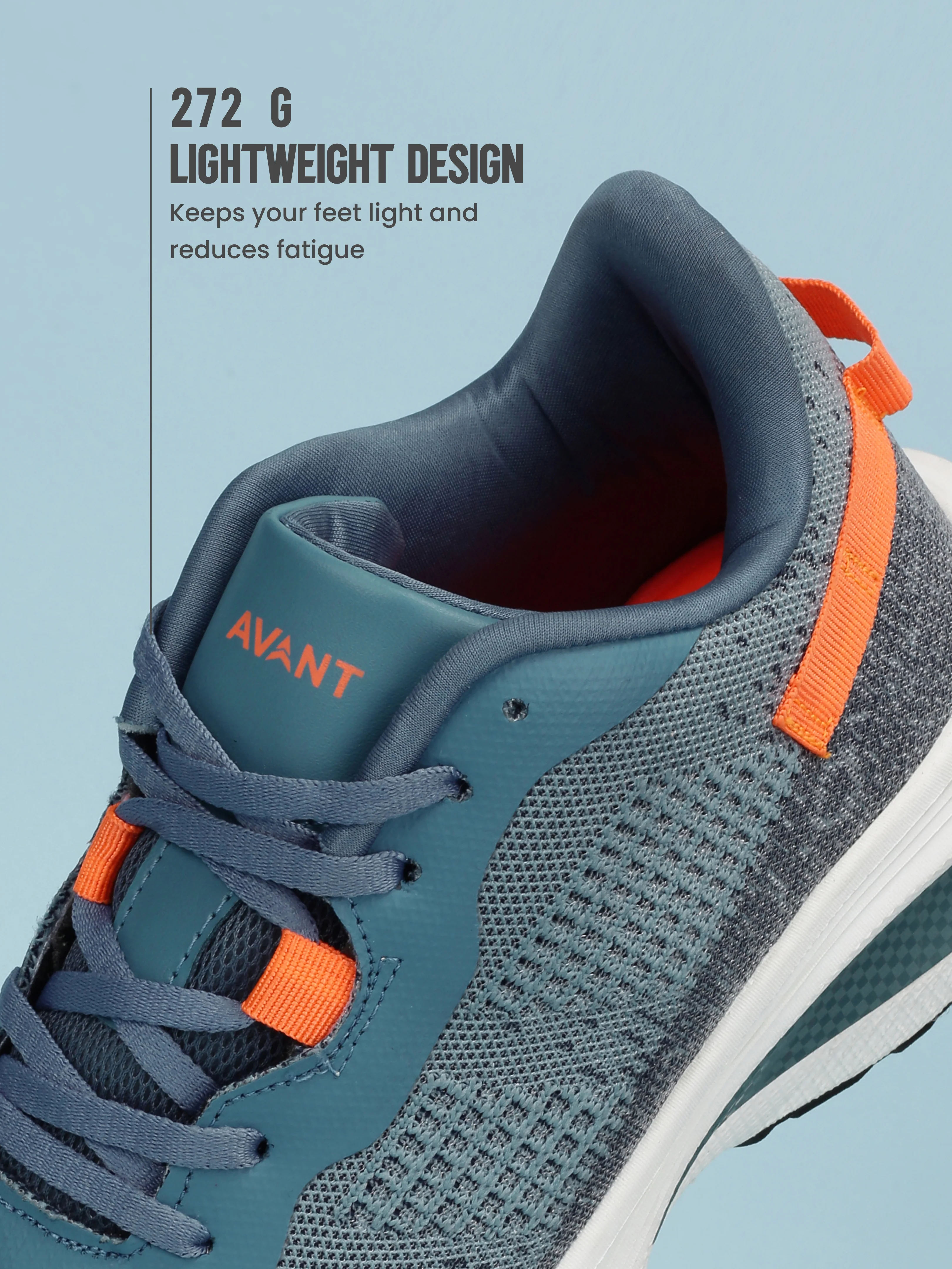 Avant Men's Crossrun Running Shoes - Blue - Image 5