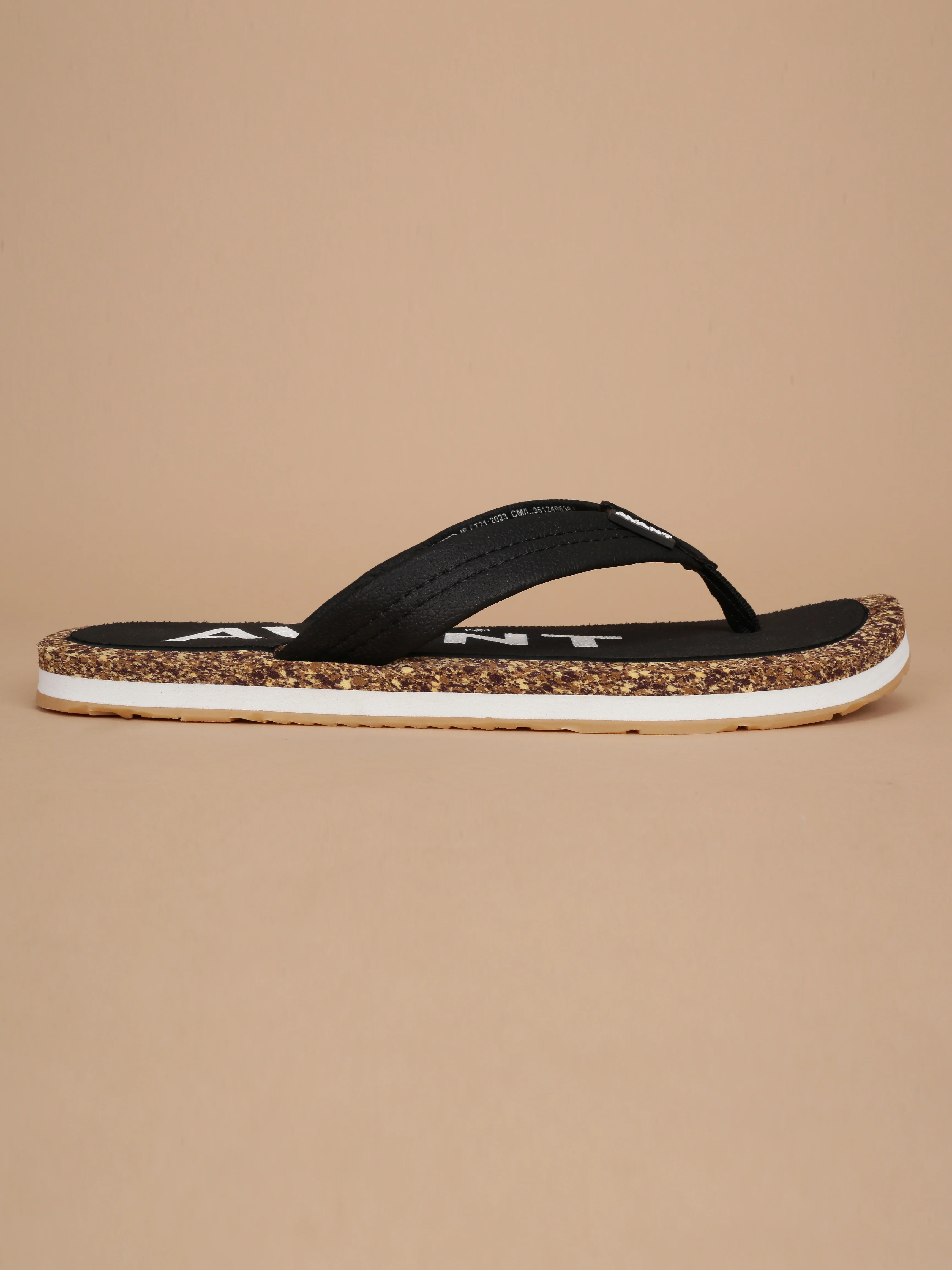Avant Men's Crux Flip Flops - Black - Image 3