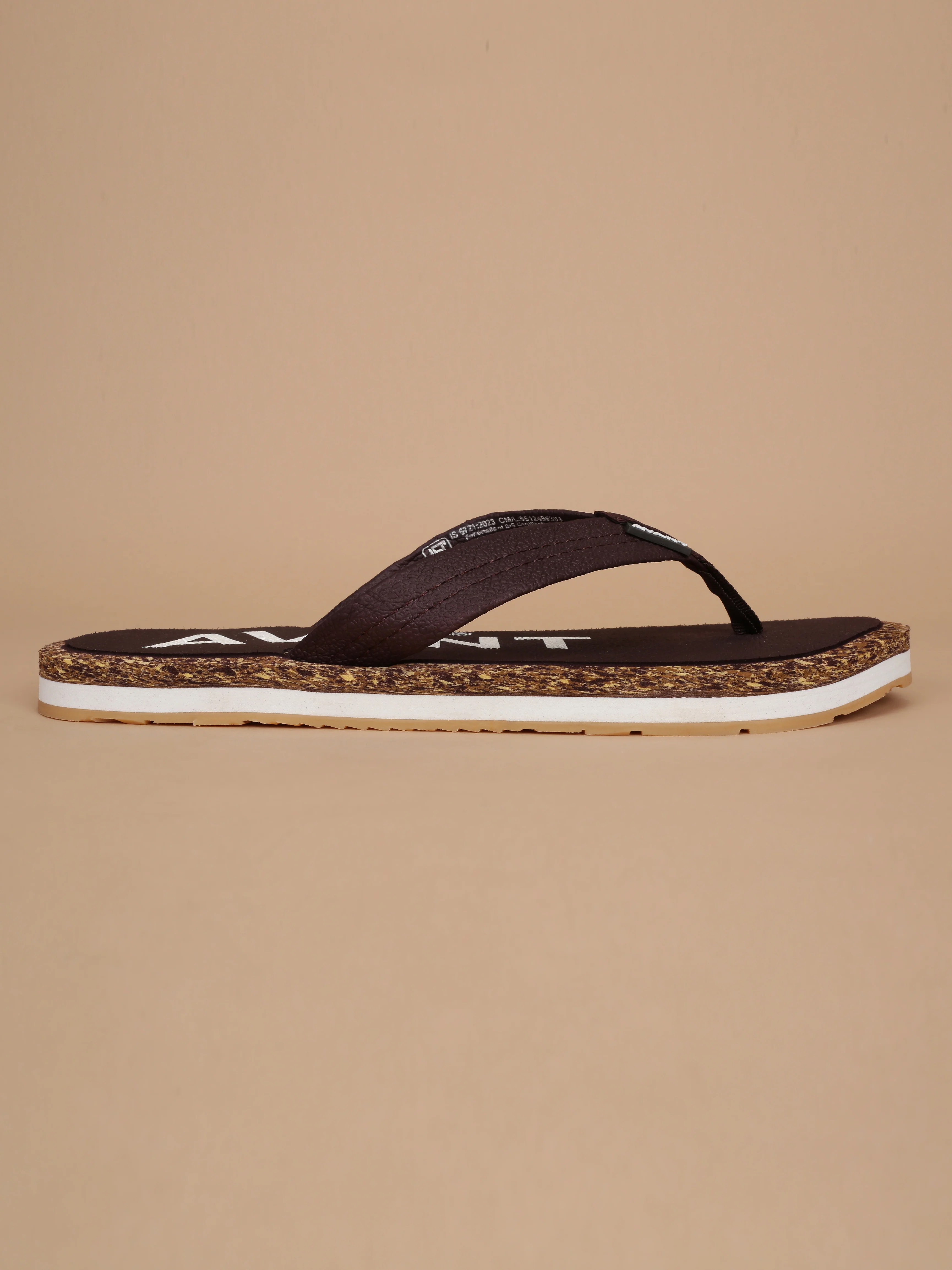 Avant Men's Crux Flip Flops - Brown - Image 3