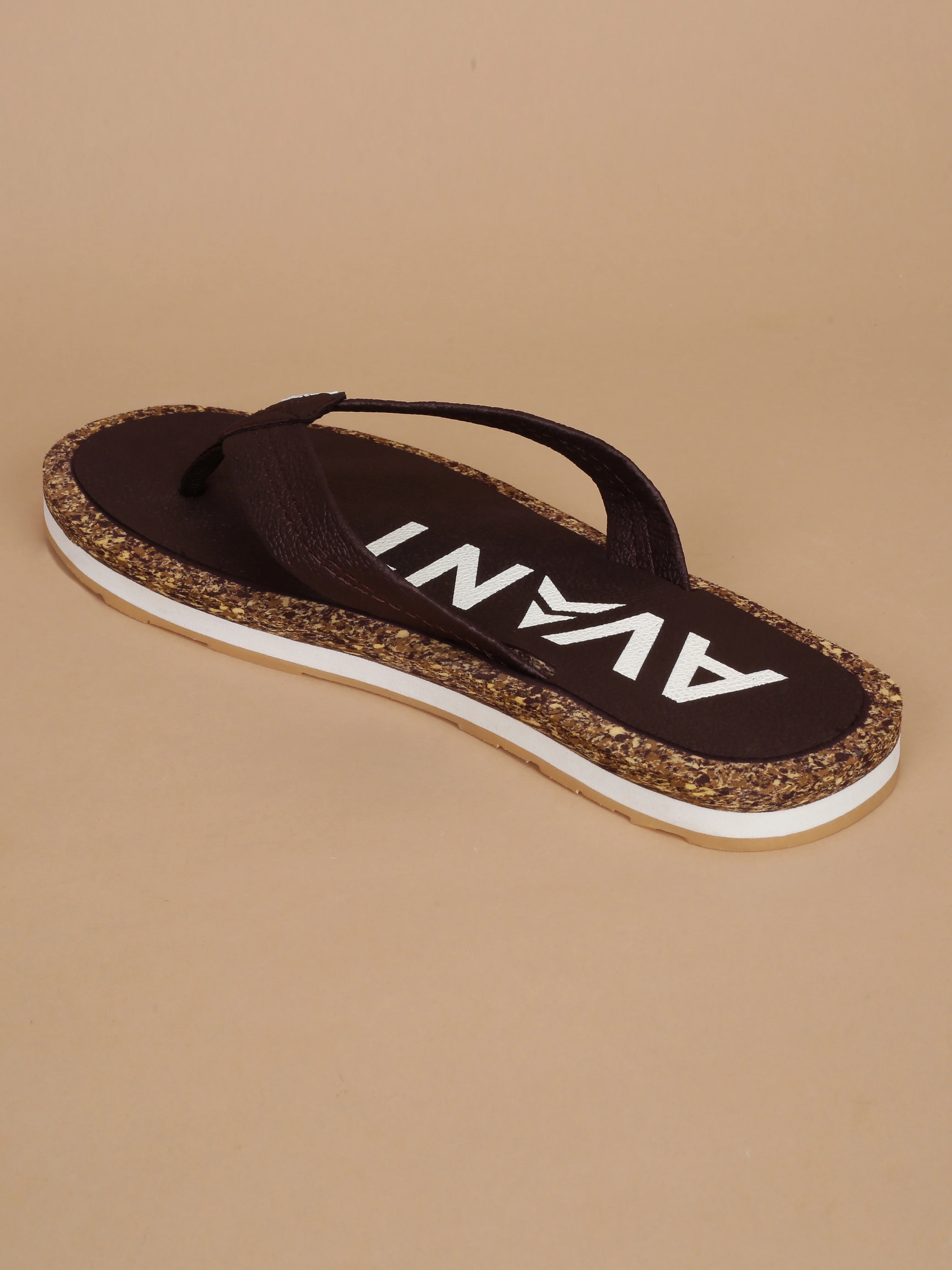 Avant Men's Crux Flip Flops - Brown - Image 7