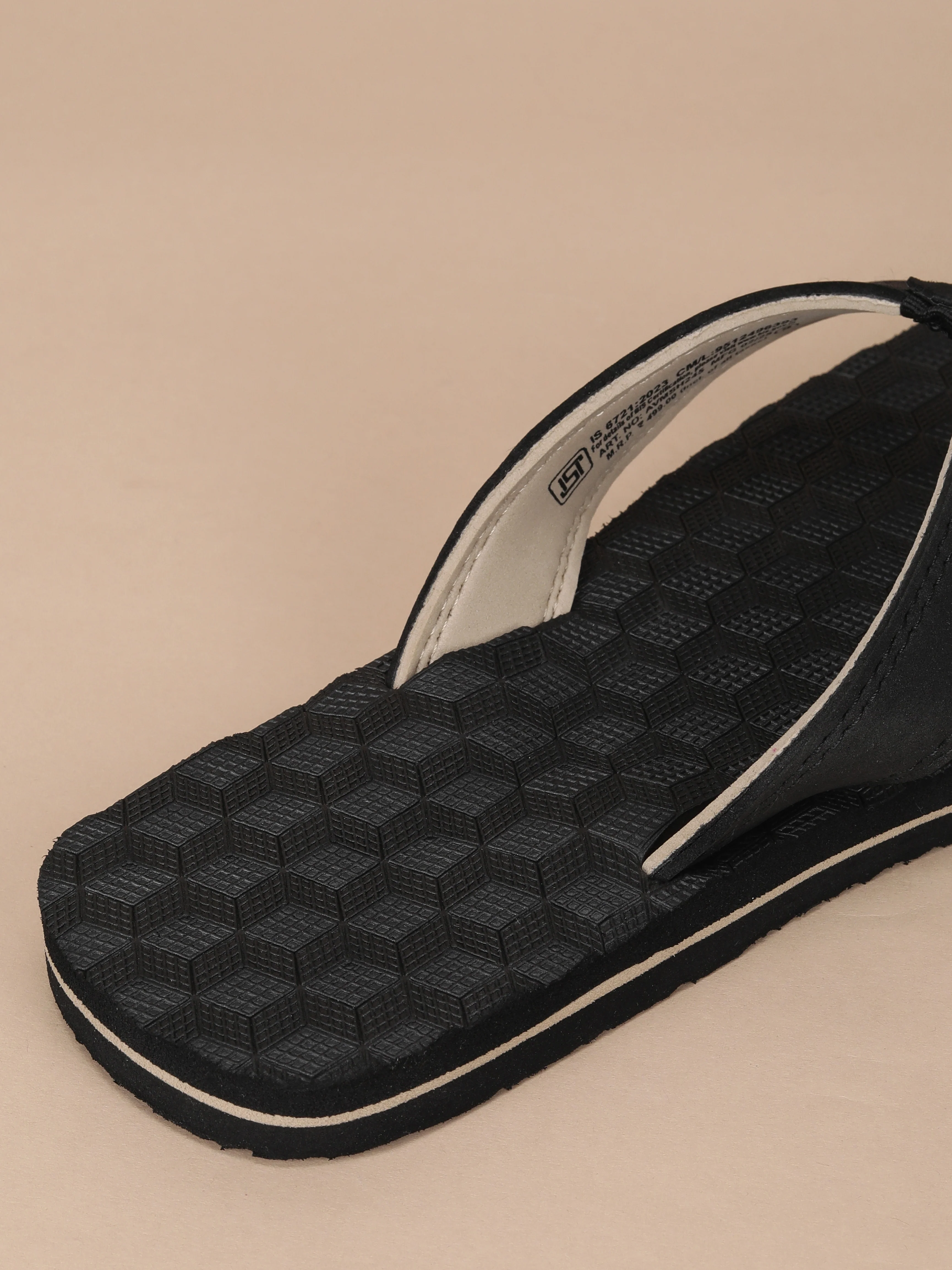 Avant Men's Cube Flip Flops - Black - Image 10