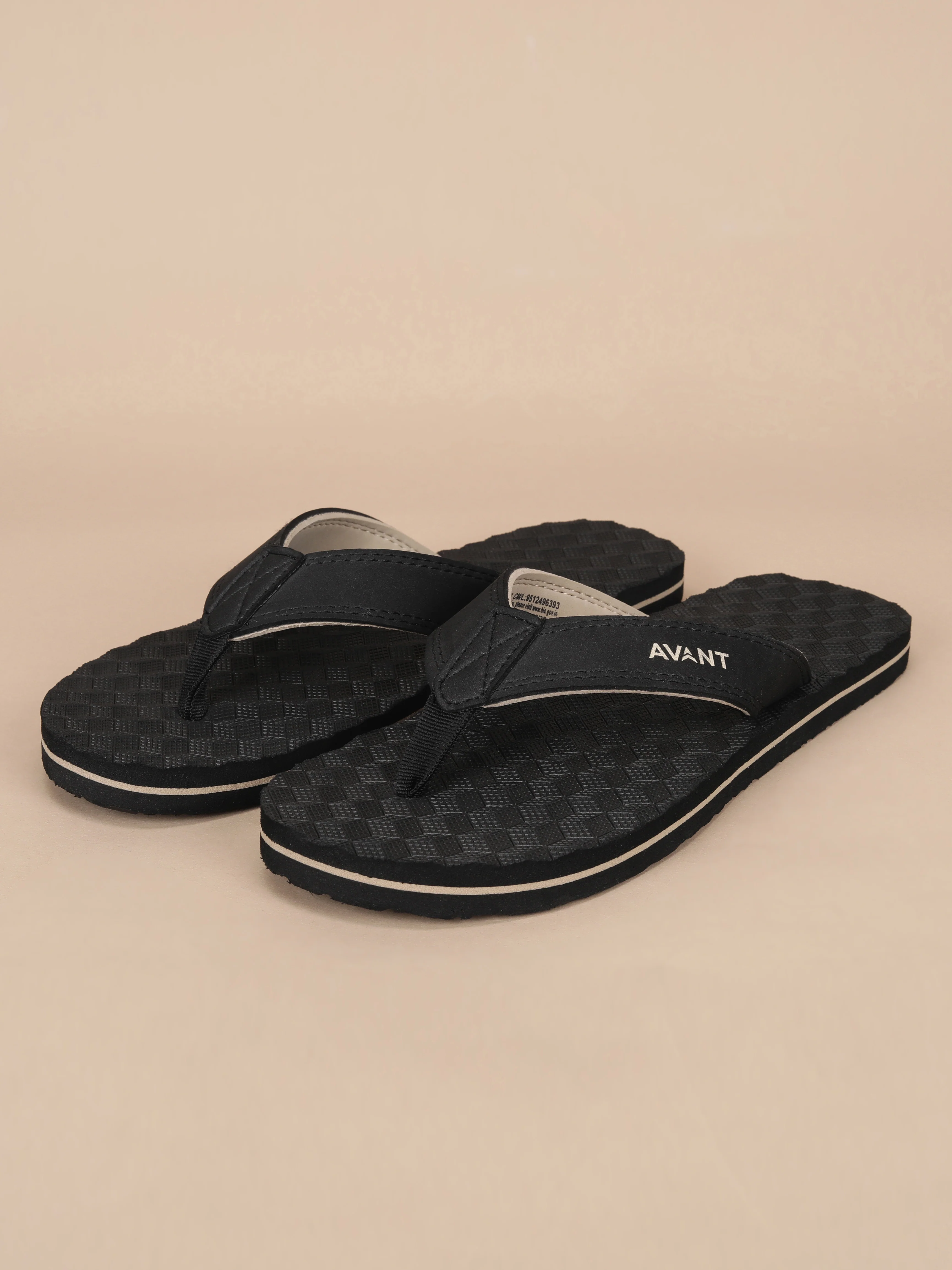 Avant Men's Cube Flip Flops - Black - Image 11