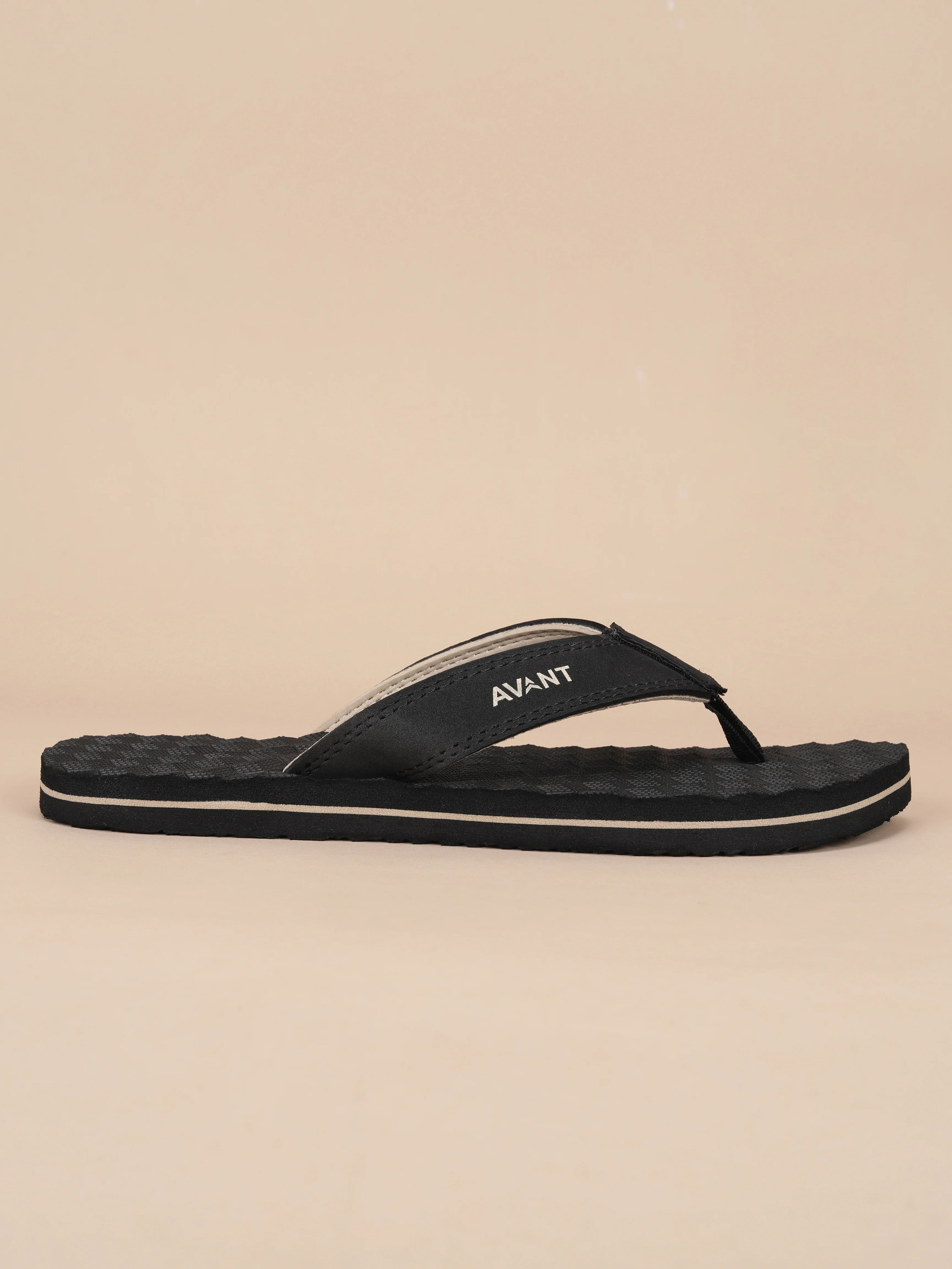 Avant Men's Cube Flip Flops - Black - Image 2