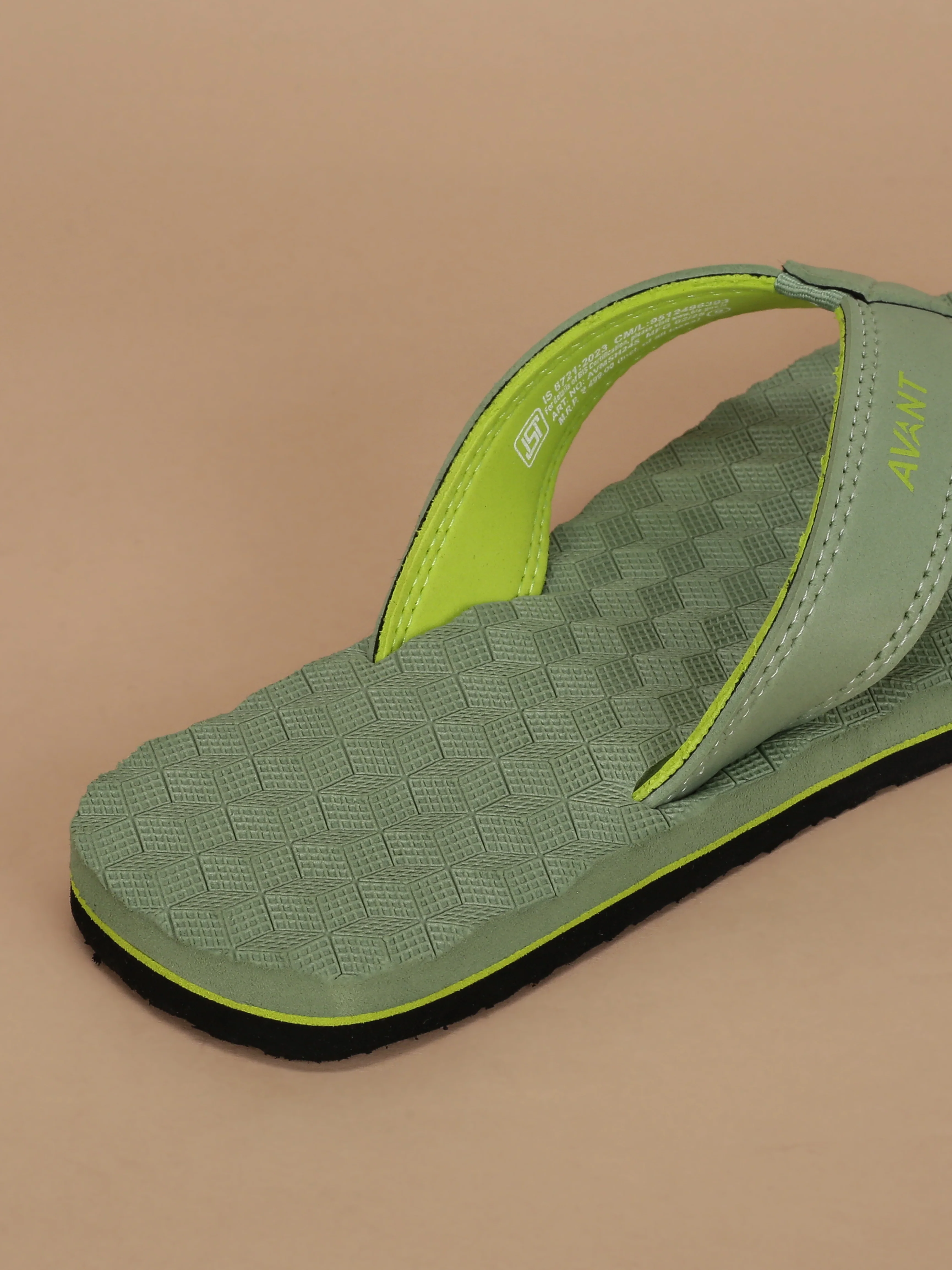 Avant Men's Cube Flip Flops - Pista - Image 10