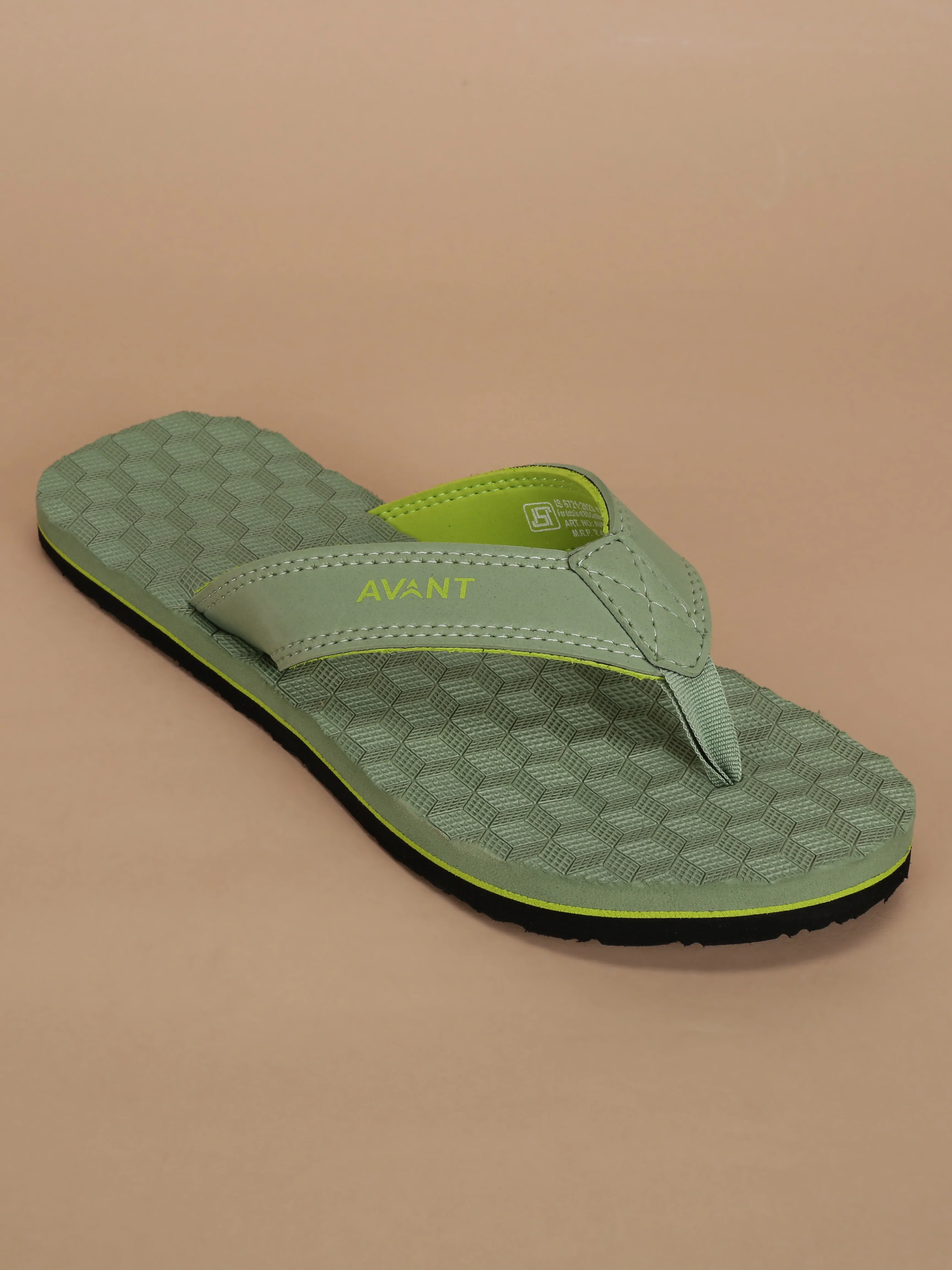 Avant Men's Cube Flip Flops - Pista - Image 2