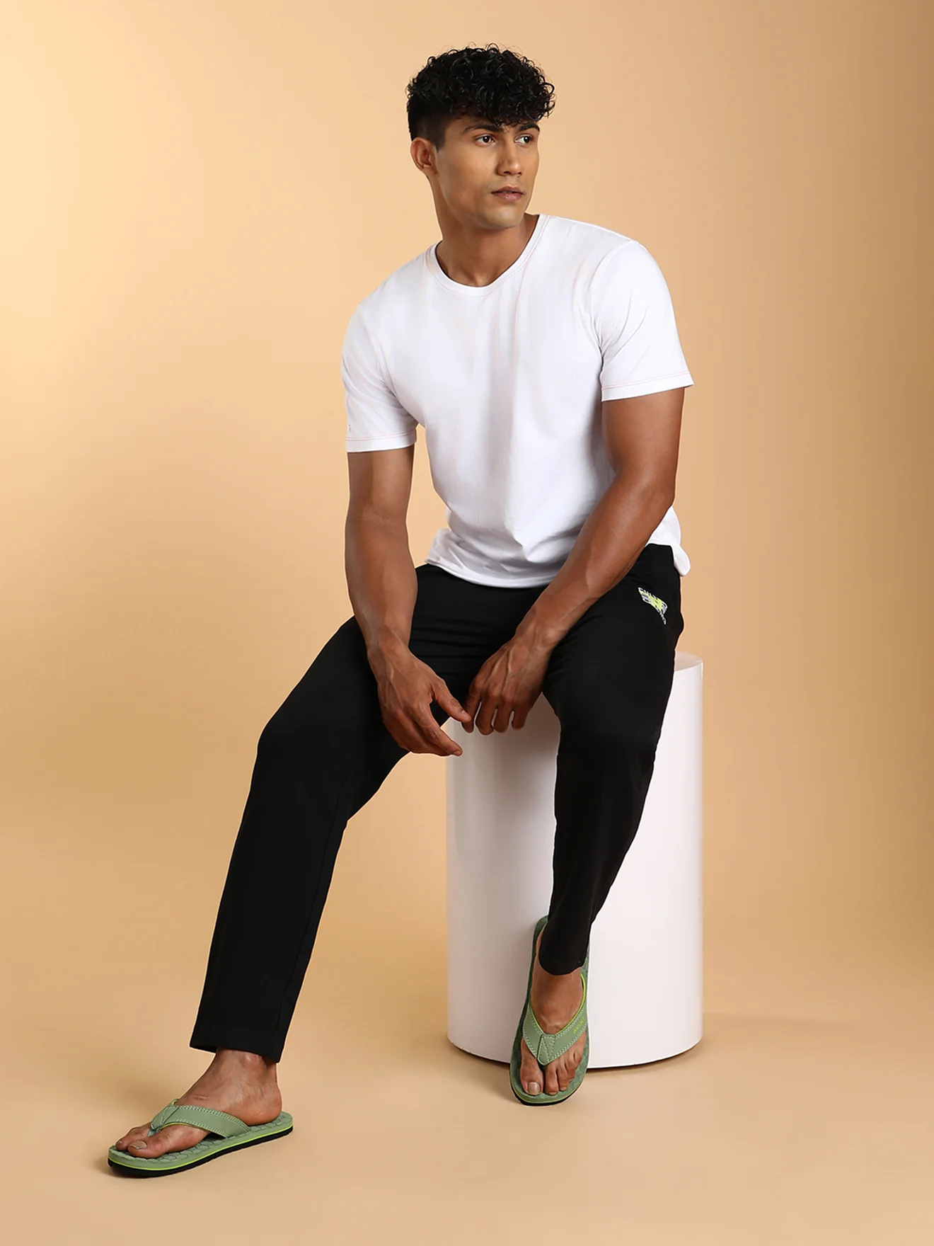 Avant Men's Cube Flip Flops - Pista - Image 3