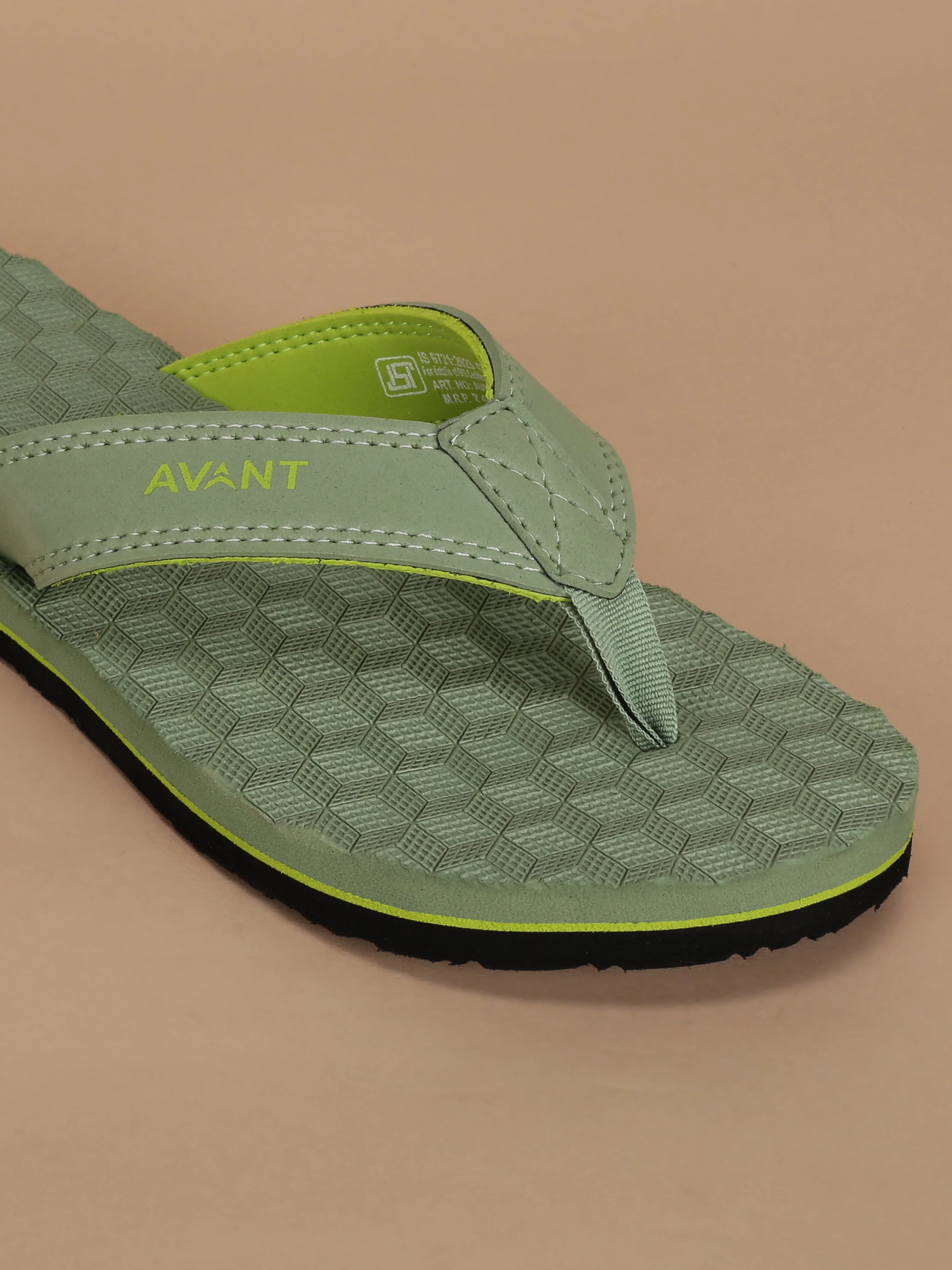 Avant Men's Cube Flip Flops - Pista - Image 8
