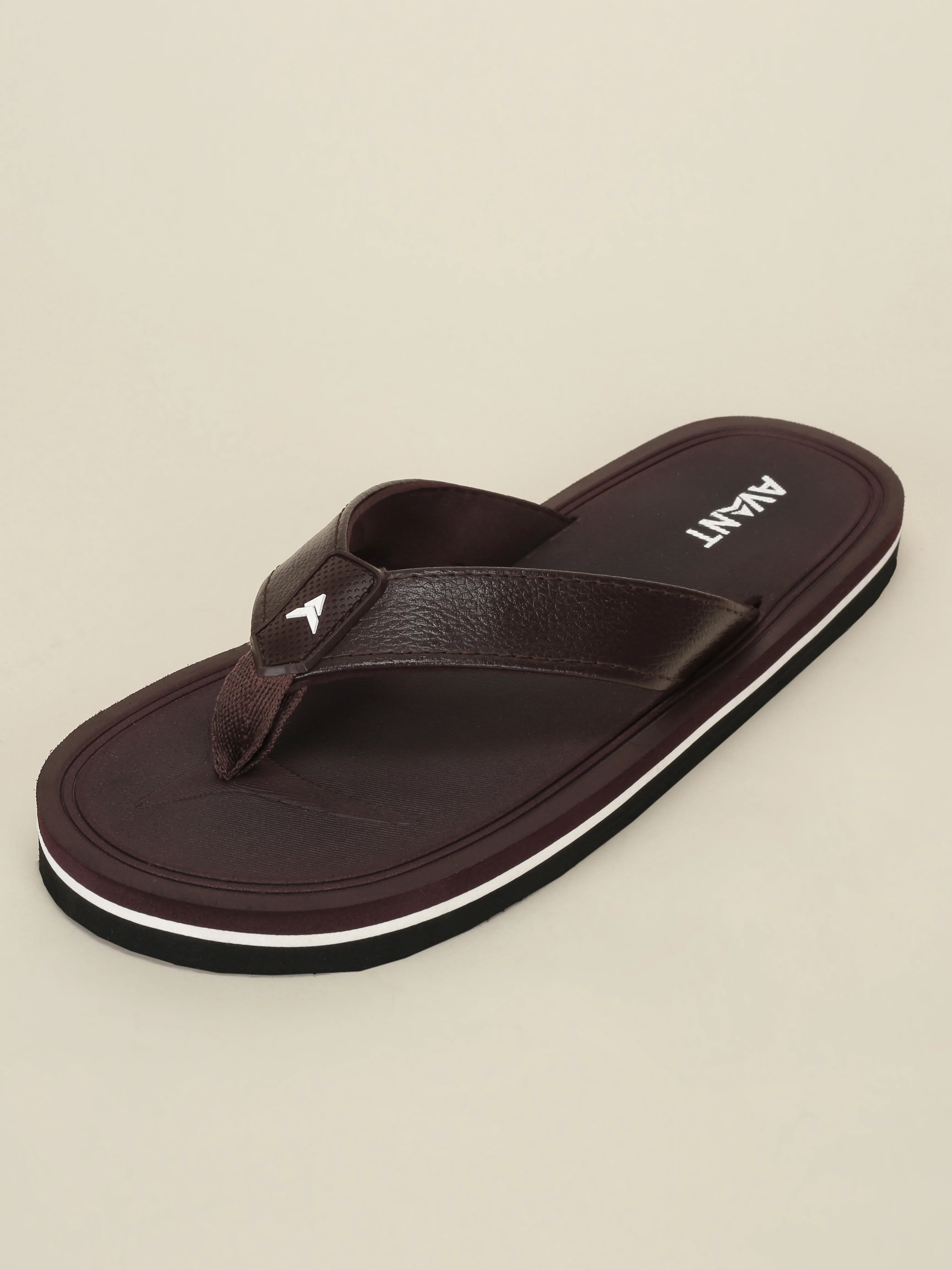 Avant Men's DailyStep Flip Flops - Brown - Image 3