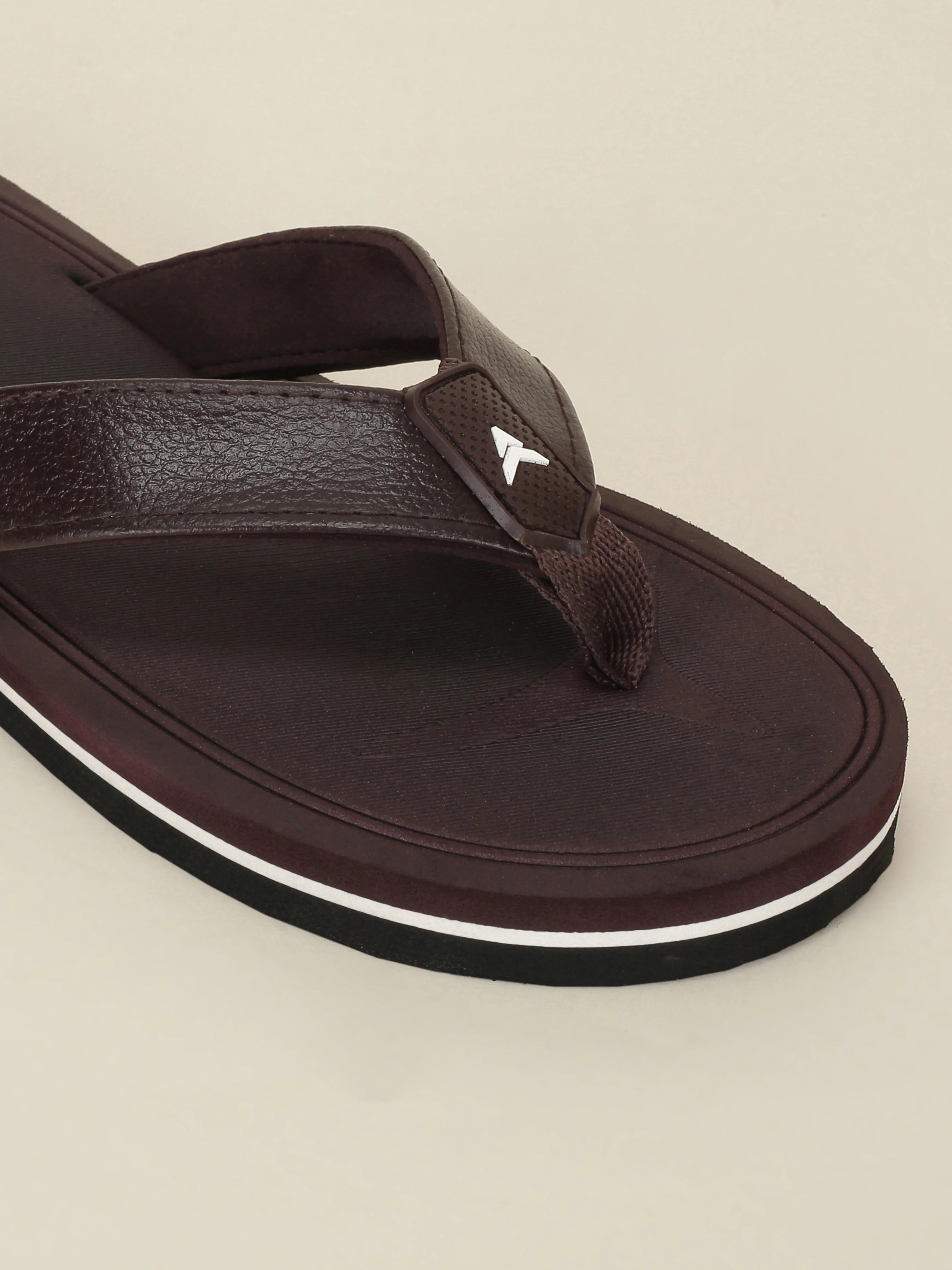 Avant Men's DailyStep Flip Flops - Brown - Image 6