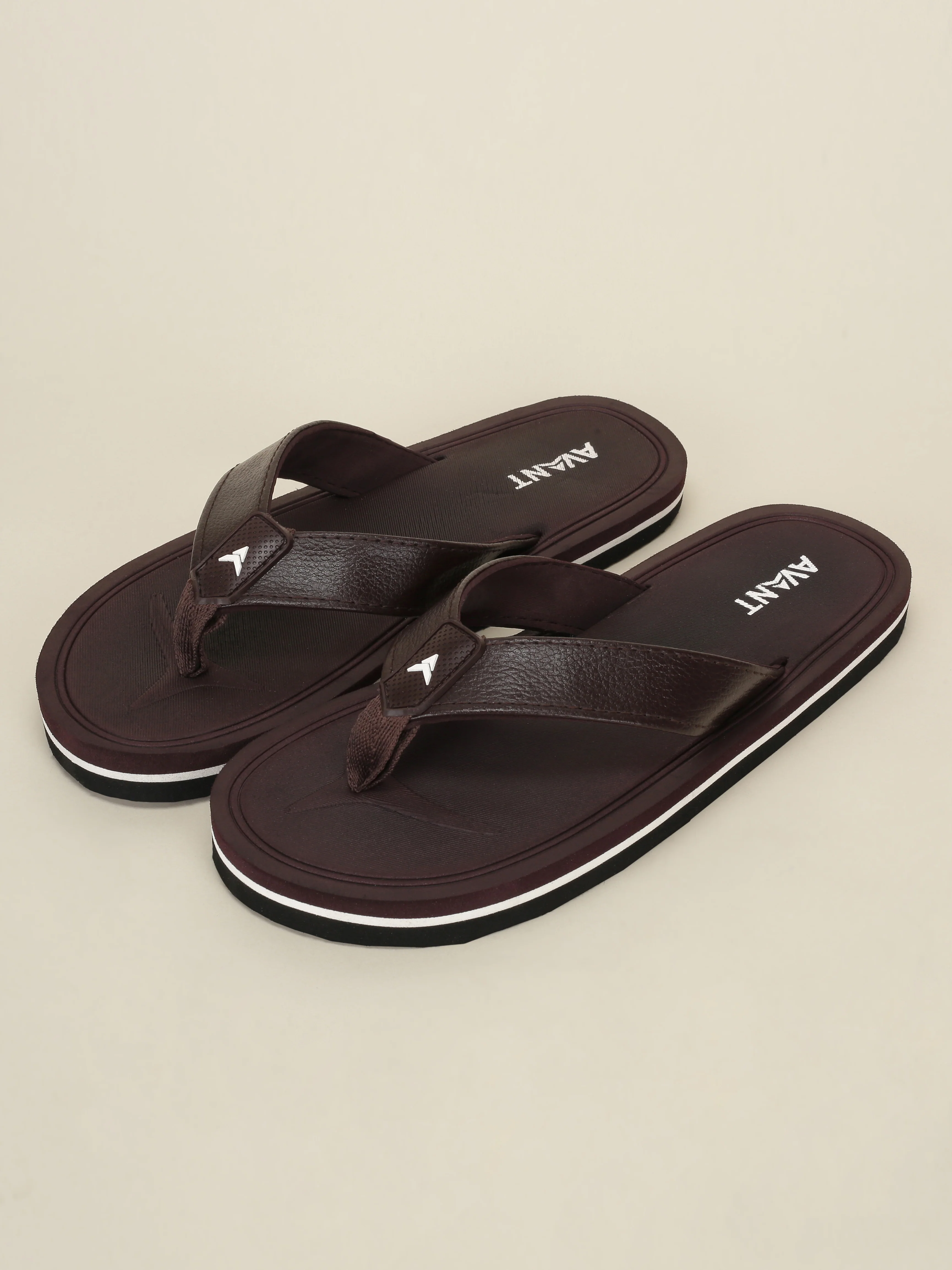 Avant Men's DailyStep Flip Flops - Brown - Image 8